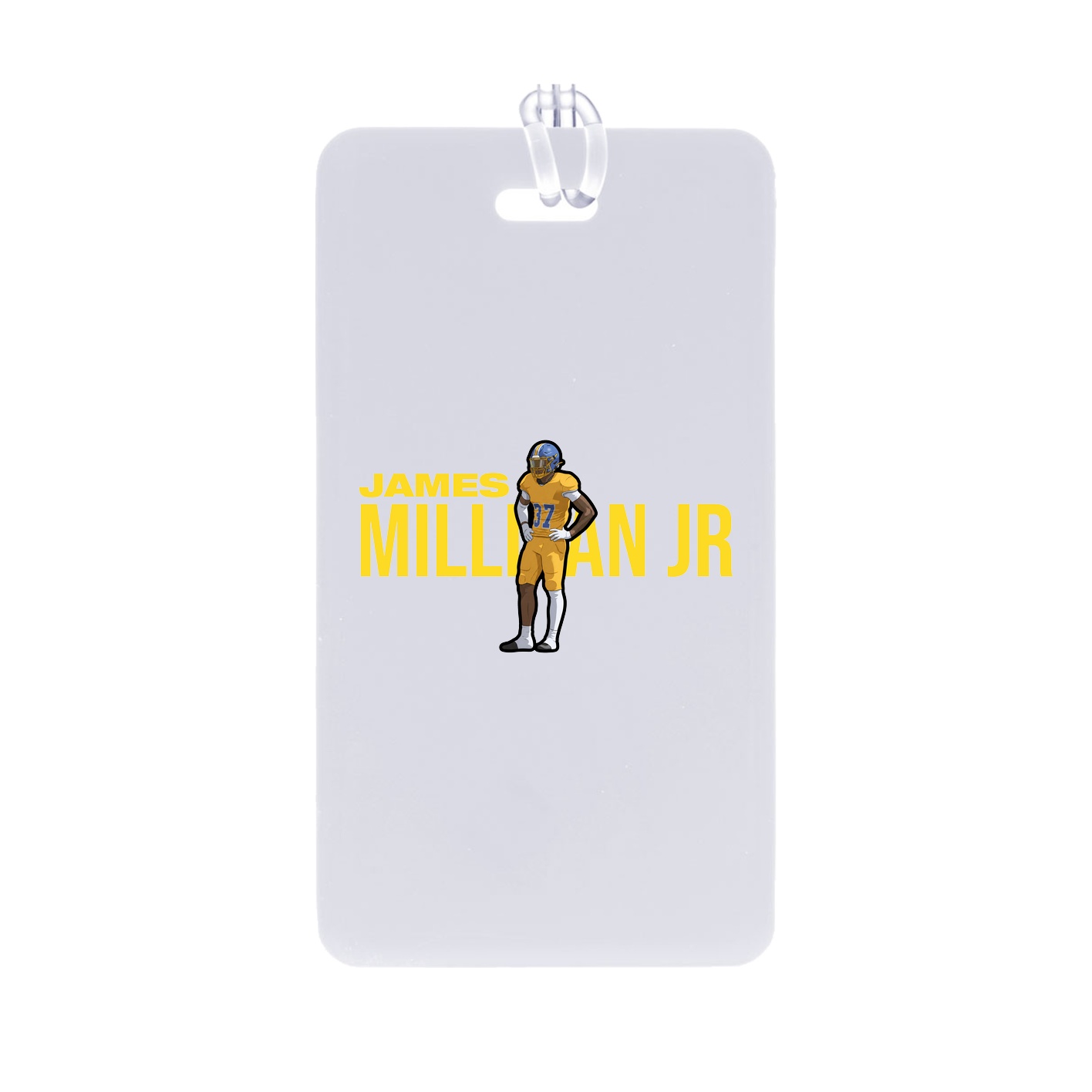 Bag Tag — Player Name in Classic