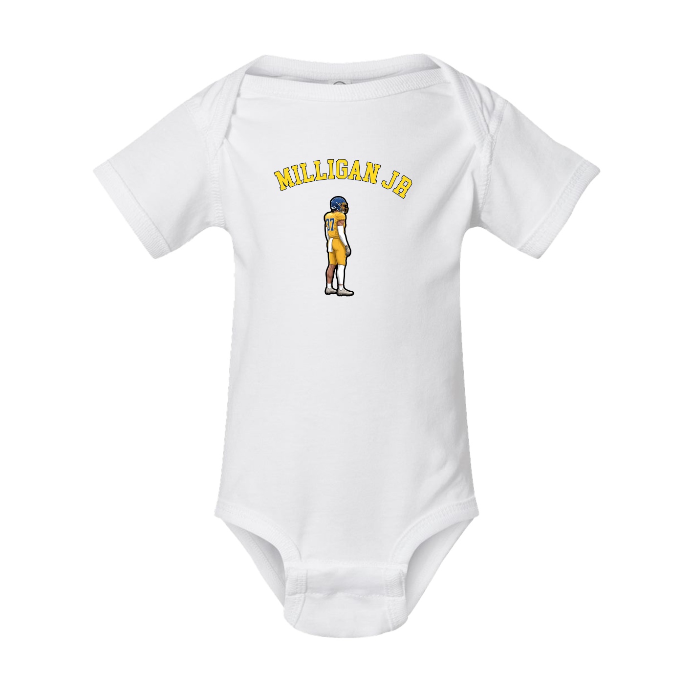 Baby Onesie — Shirsey Arch in White