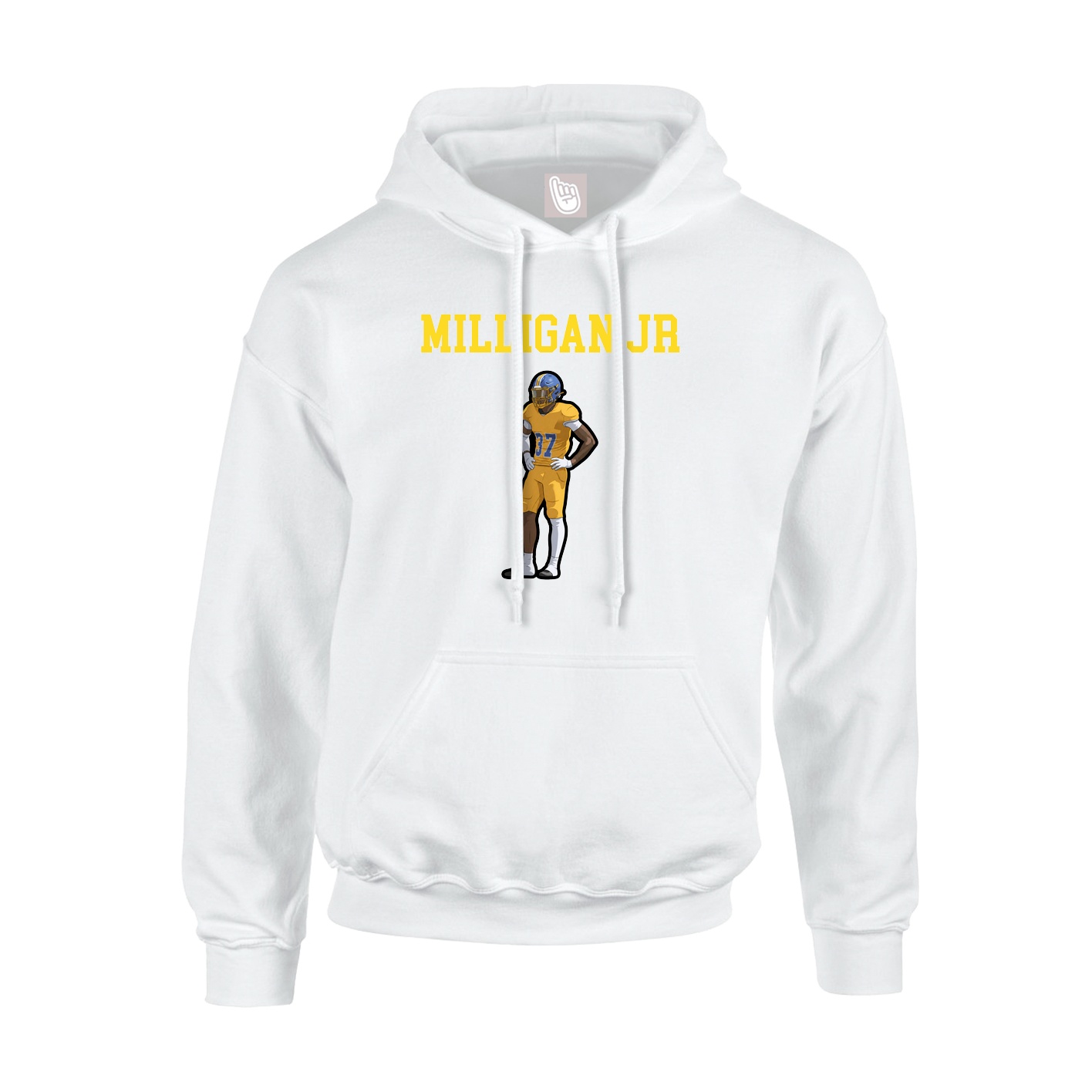 Youth Hoodie — Shirsey in White