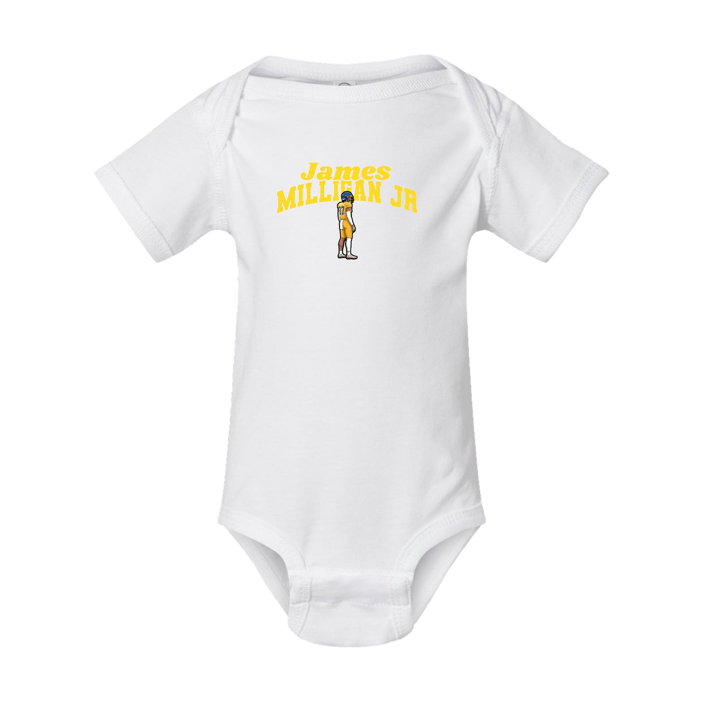 Baby Onesie — Signature Arch in White