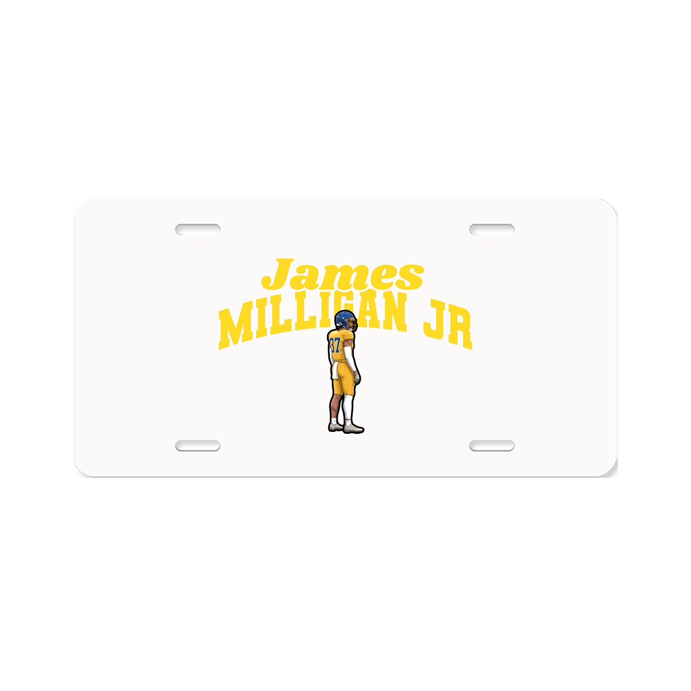 License Plate — Signature Arch in Classic