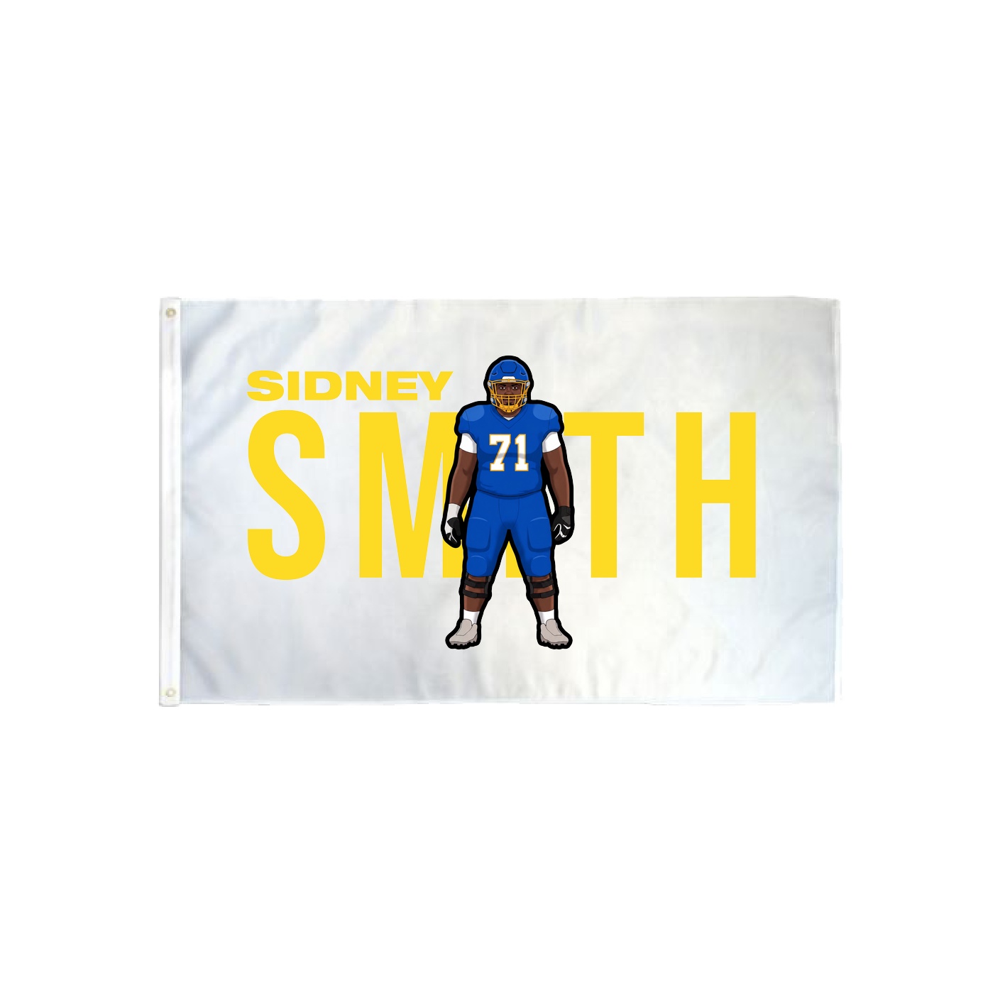 3x5 Flag — Player Name in Classic