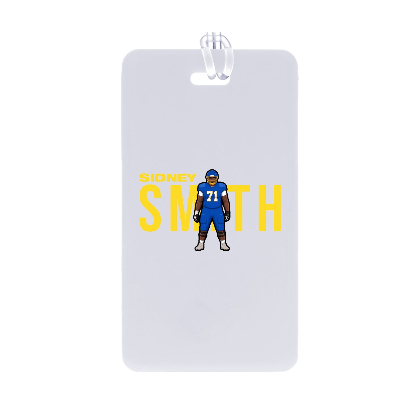 Bag Tag — Player Name in Classic