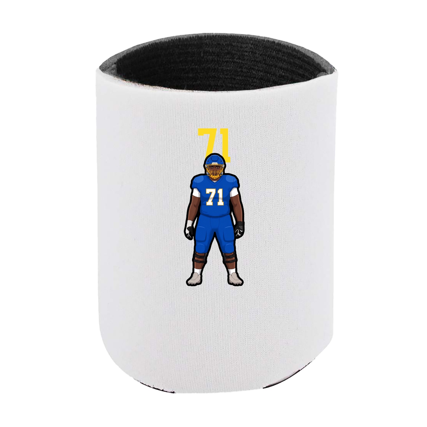 Can Holder — Number Top in White