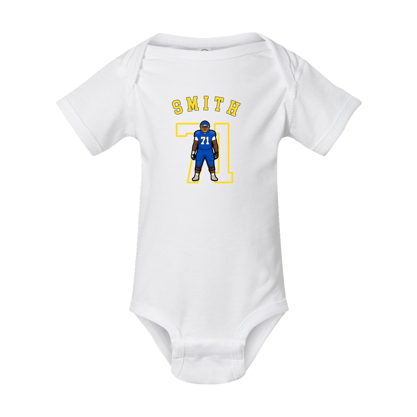 Baby Onesie — Shirsey Arch in White
