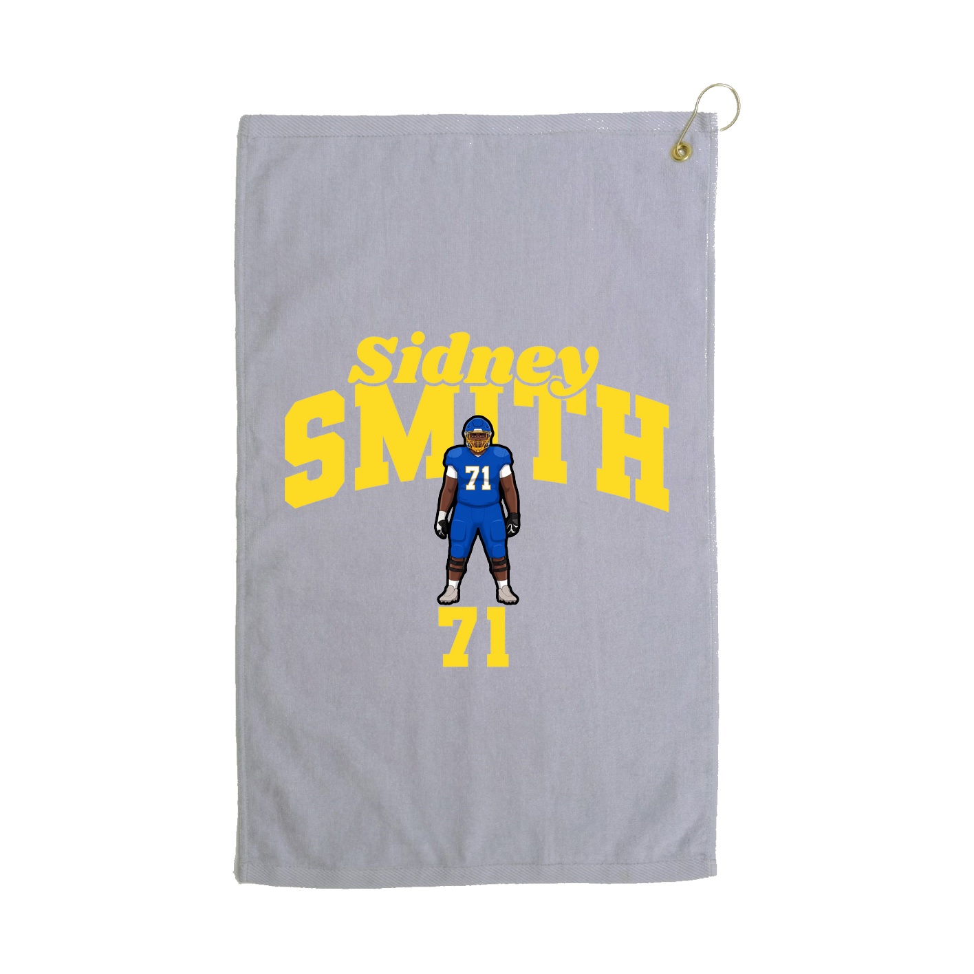 Golf Towel — Signature Arch in Grey