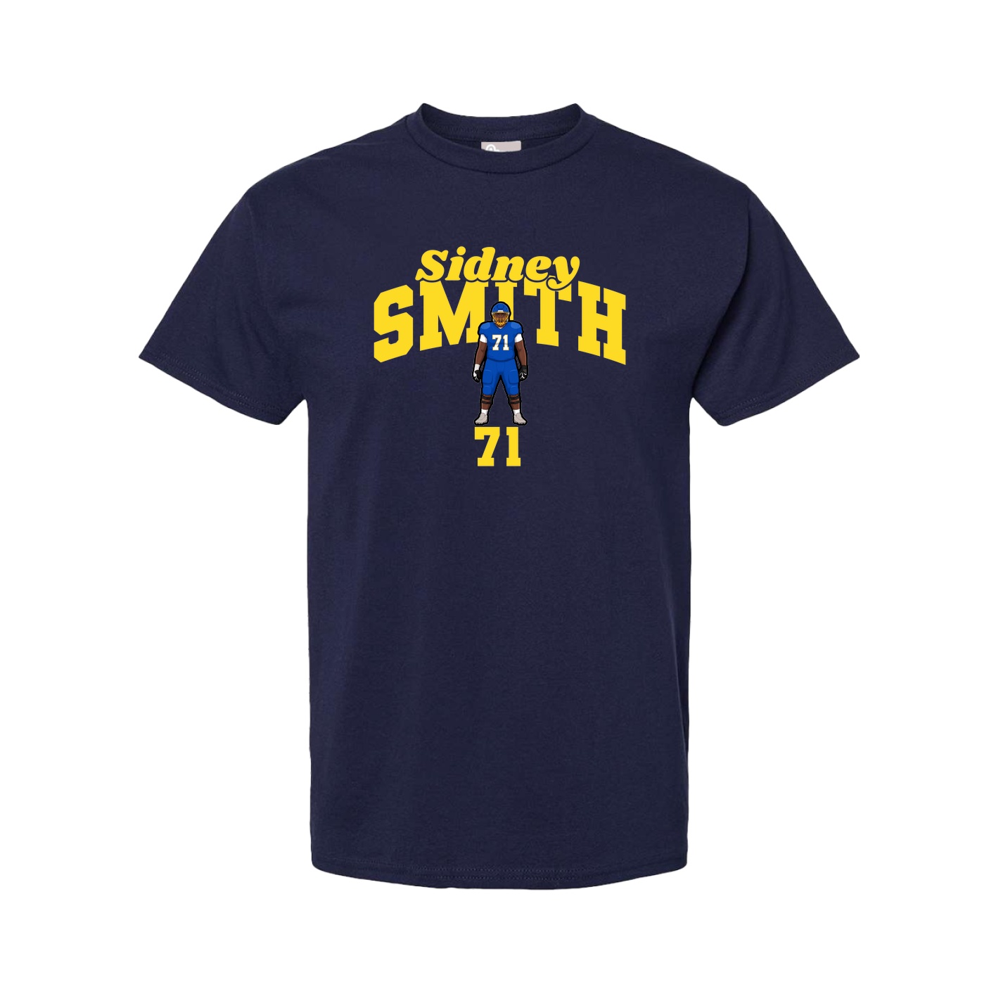 Youth Tee — Signature Arch in Navy