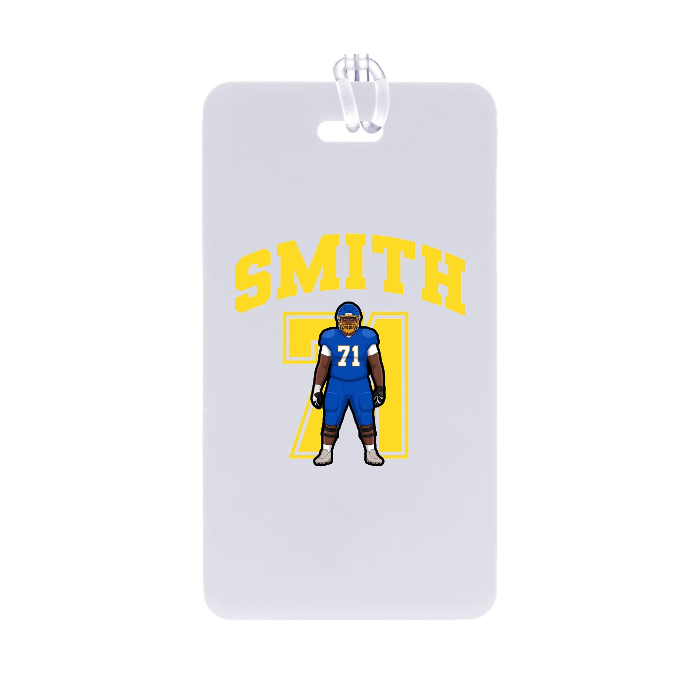 Bag Tag — Number in Classic
