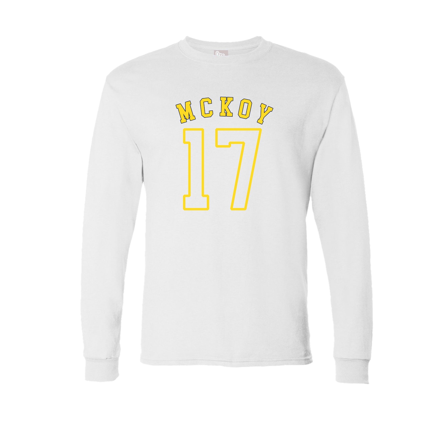 Long Sleeve Tee — Shirsey Arch in White