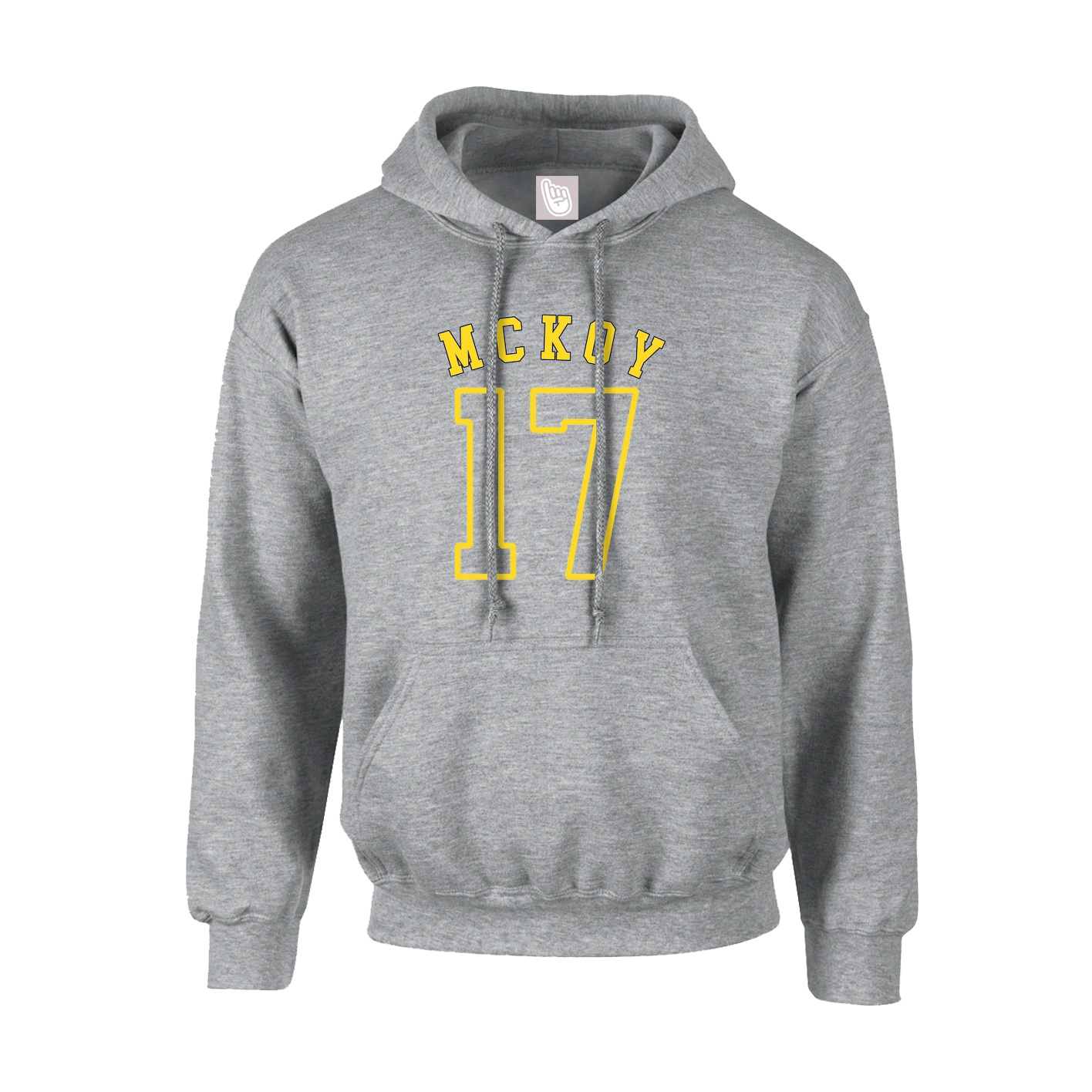 Youth Hoodie — Shirsey Arch in Grey