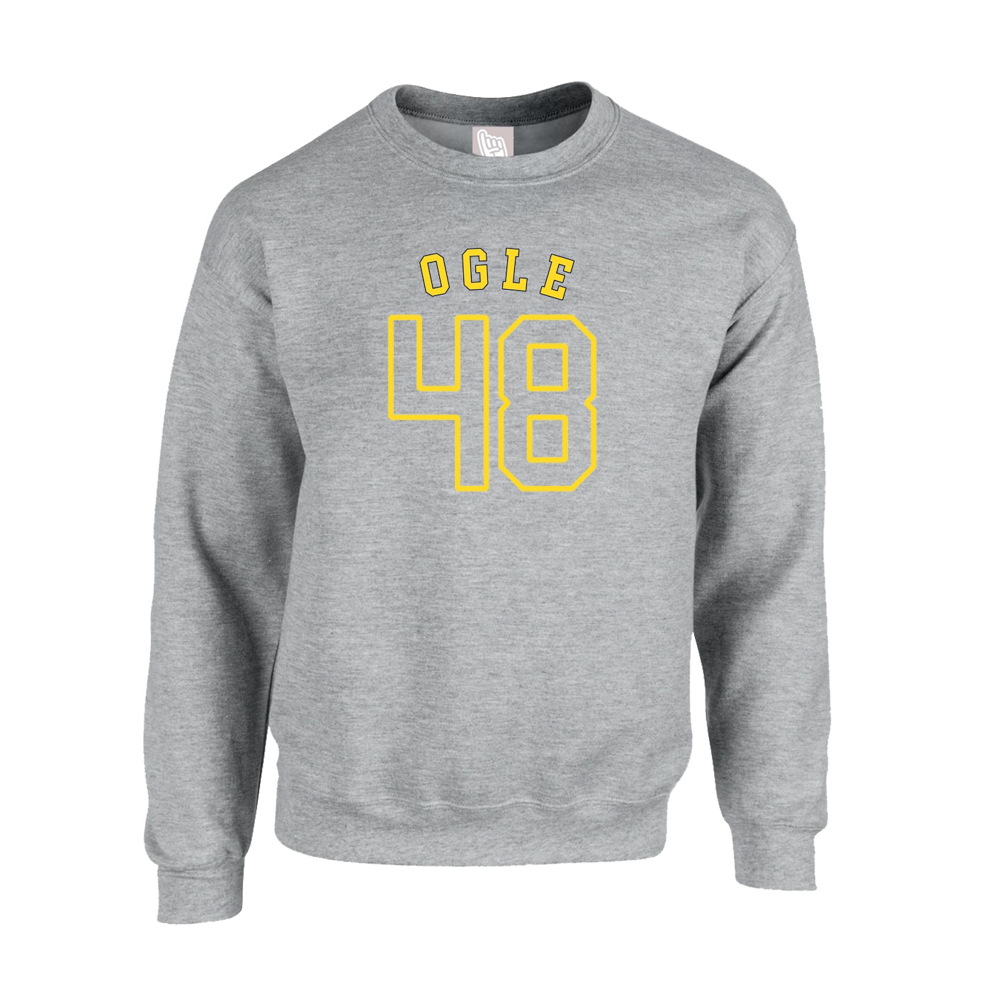 Fleece Crew — Shirsey Arch in Grey