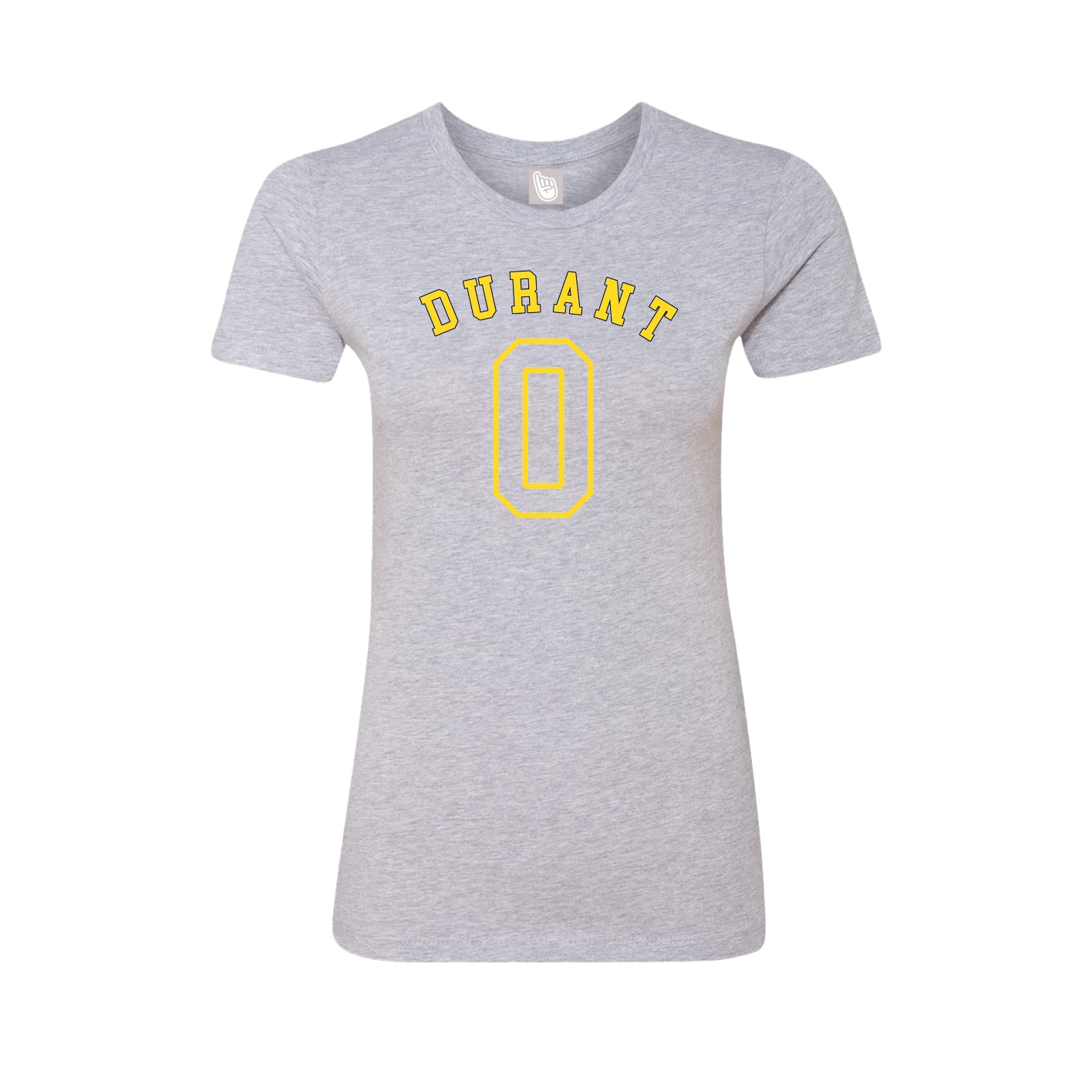 Fitted Women's Tee — Shirsey Arch in Grey