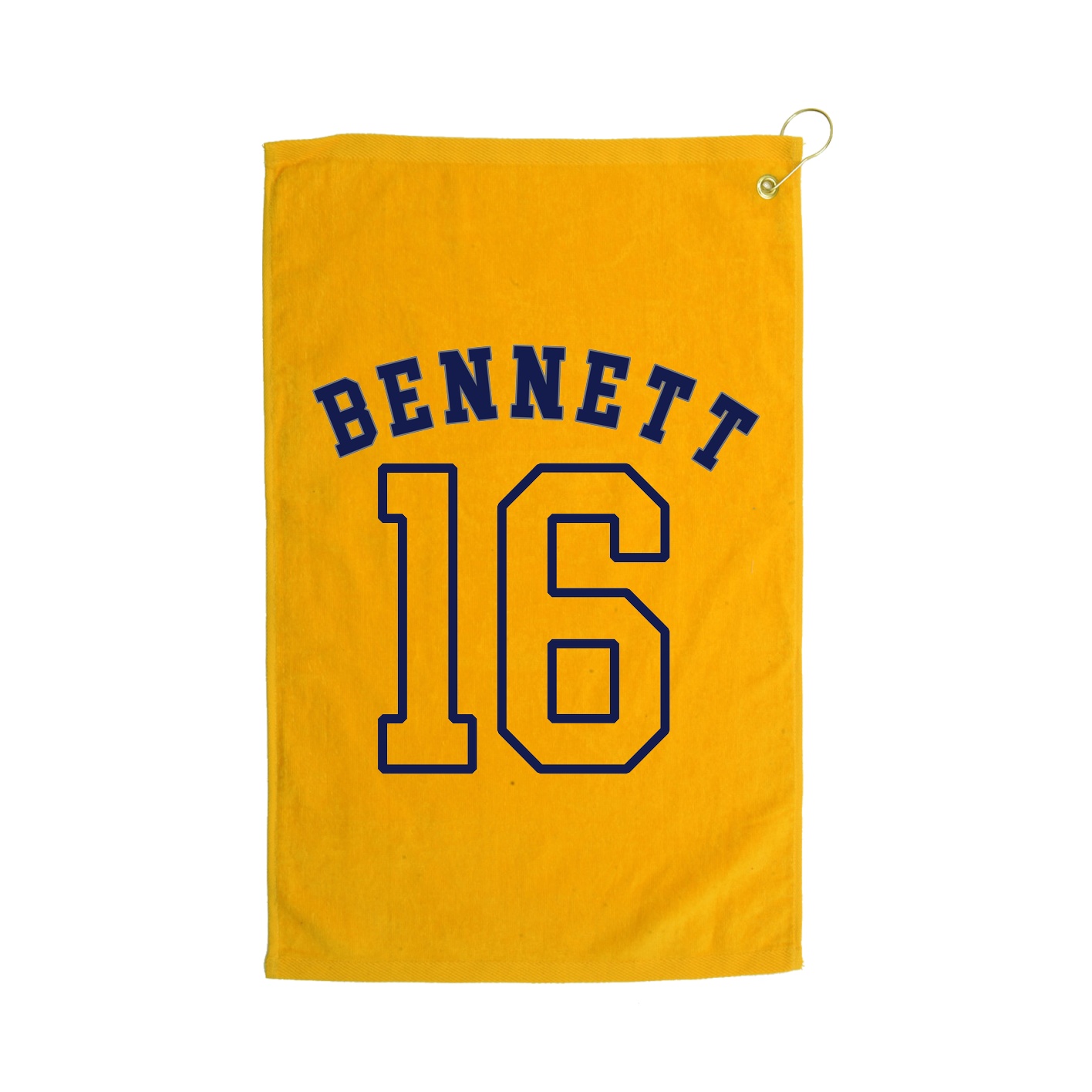 Golf Towel — Shirsey Arch in Gold