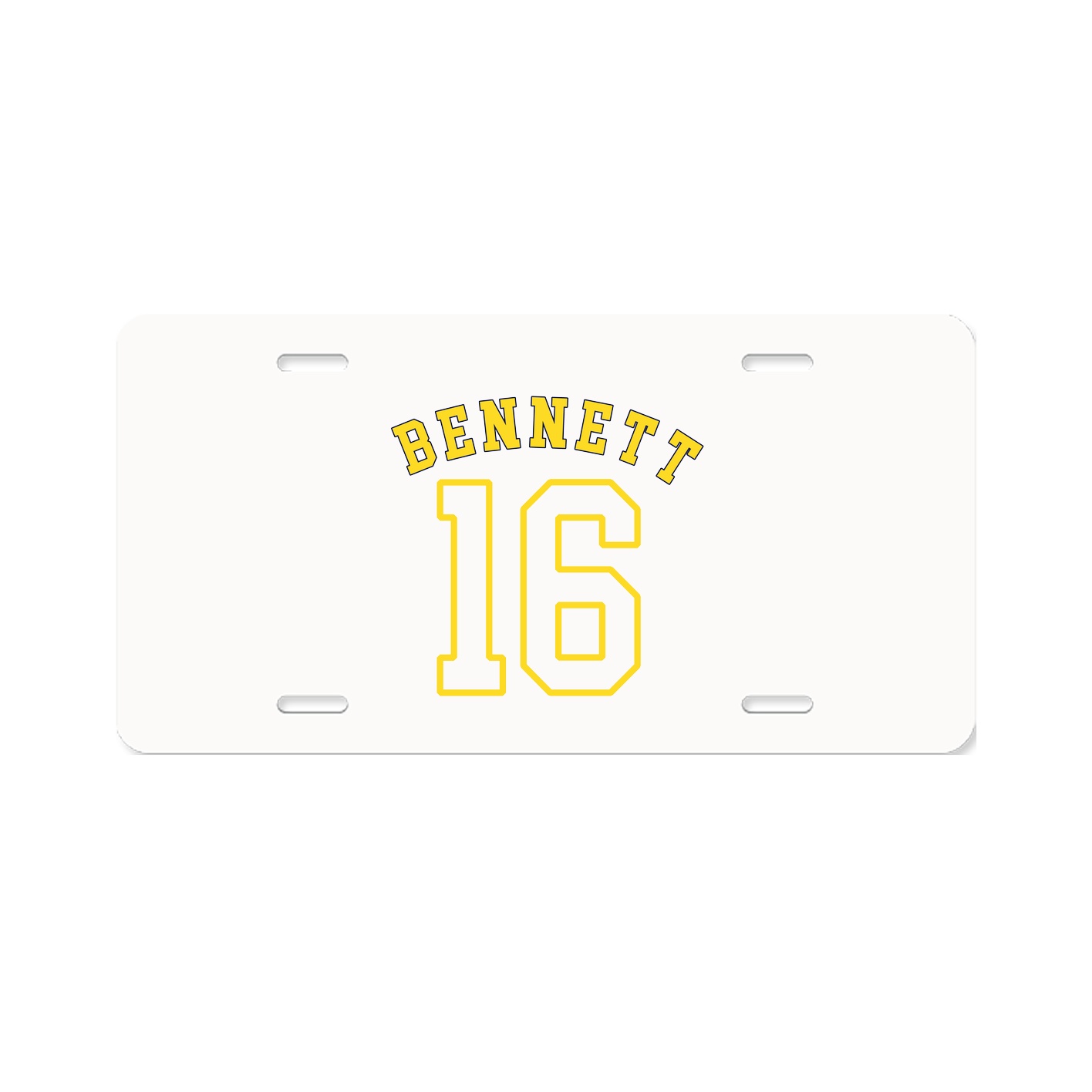 License Plate — Shirsey Arch in Classic