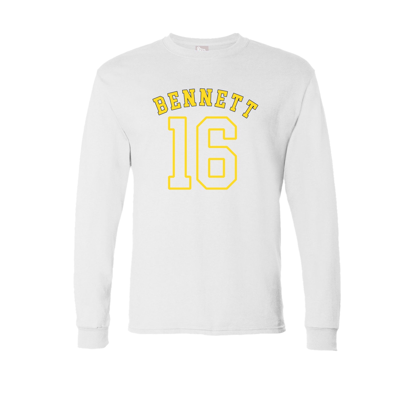 Long Sleeve Tee — Shirsey Arch in White