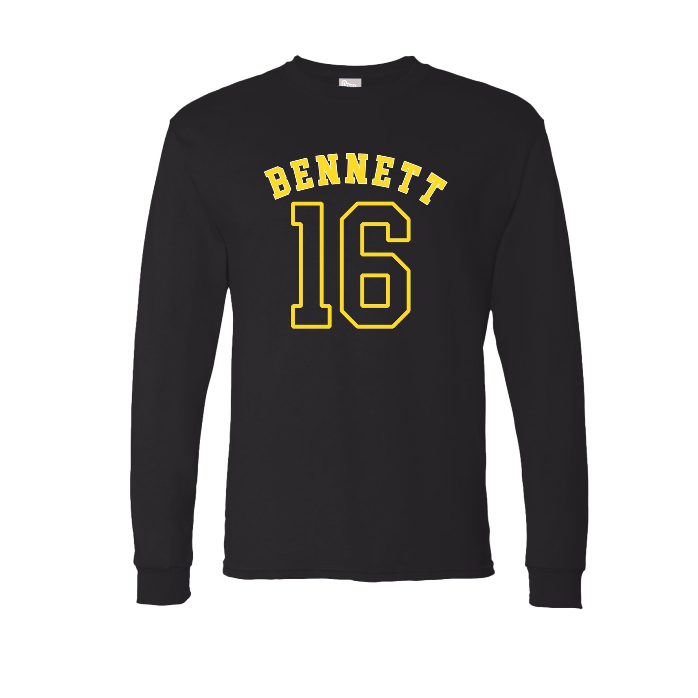 Long Sleeve Tee — Shirsey Arch in Black