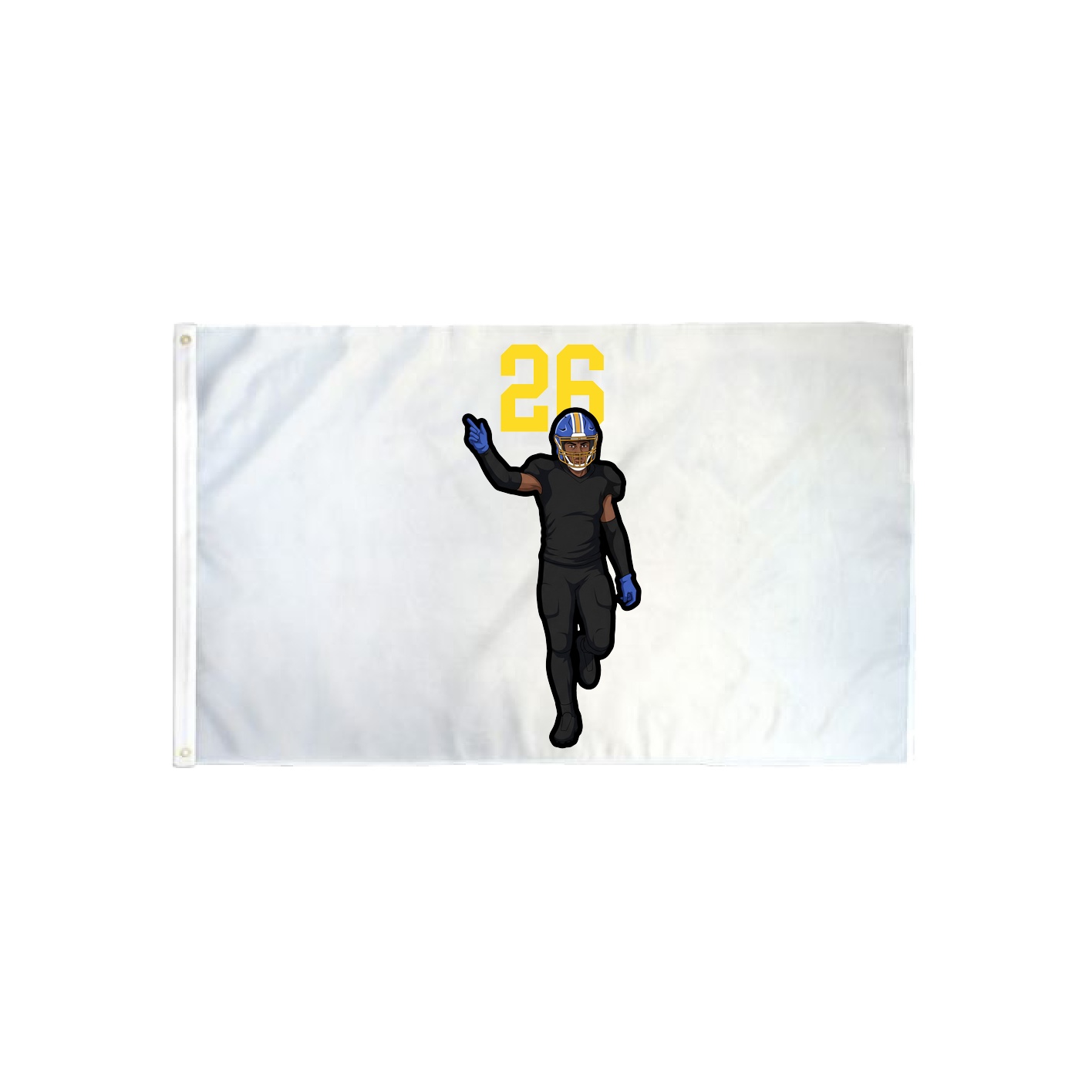 3x5 Flag — Number Top in Classic