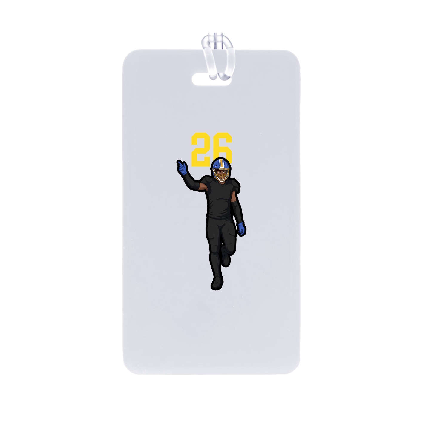 Bag Tag — Number Top in Classic