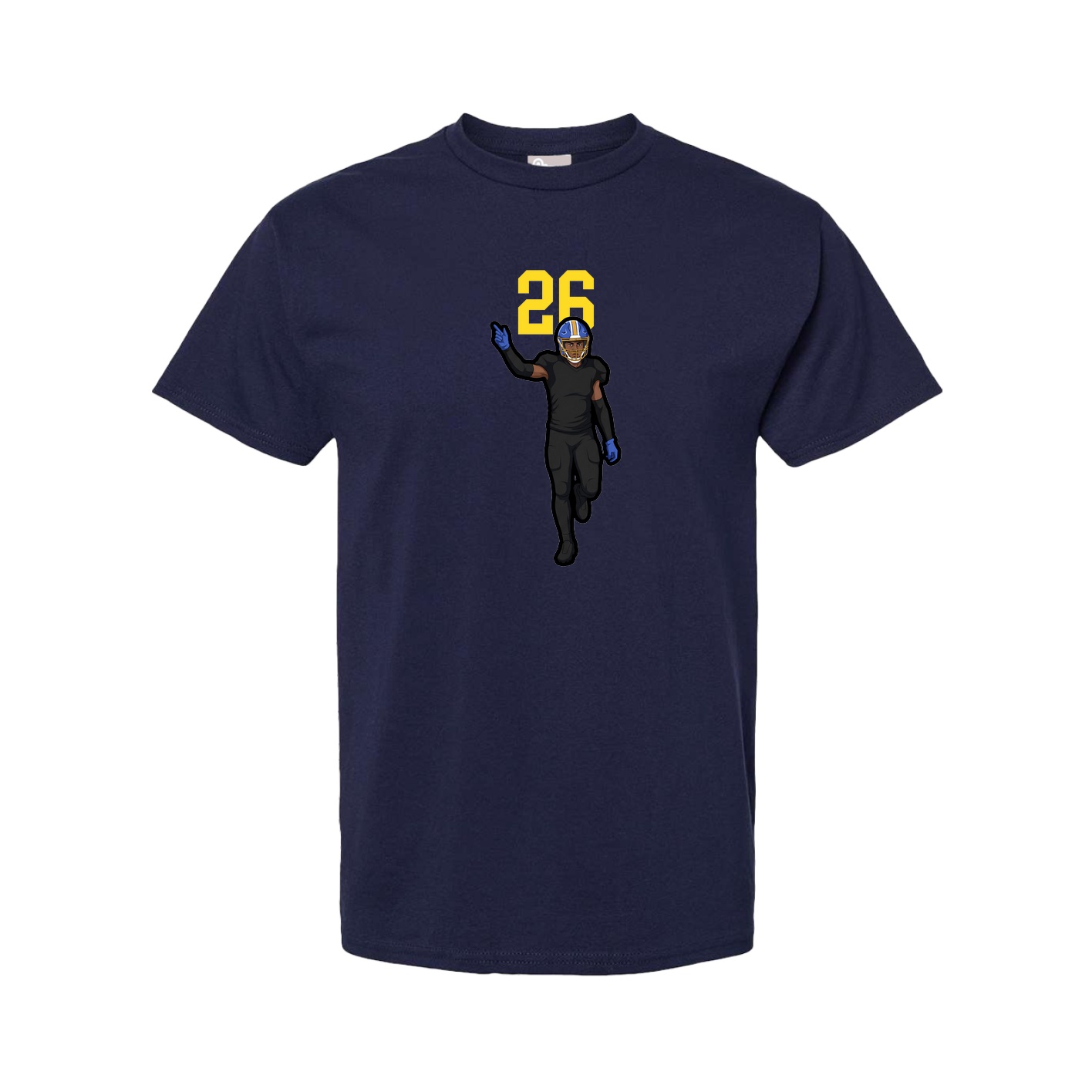 Tee — Number Top in Navy