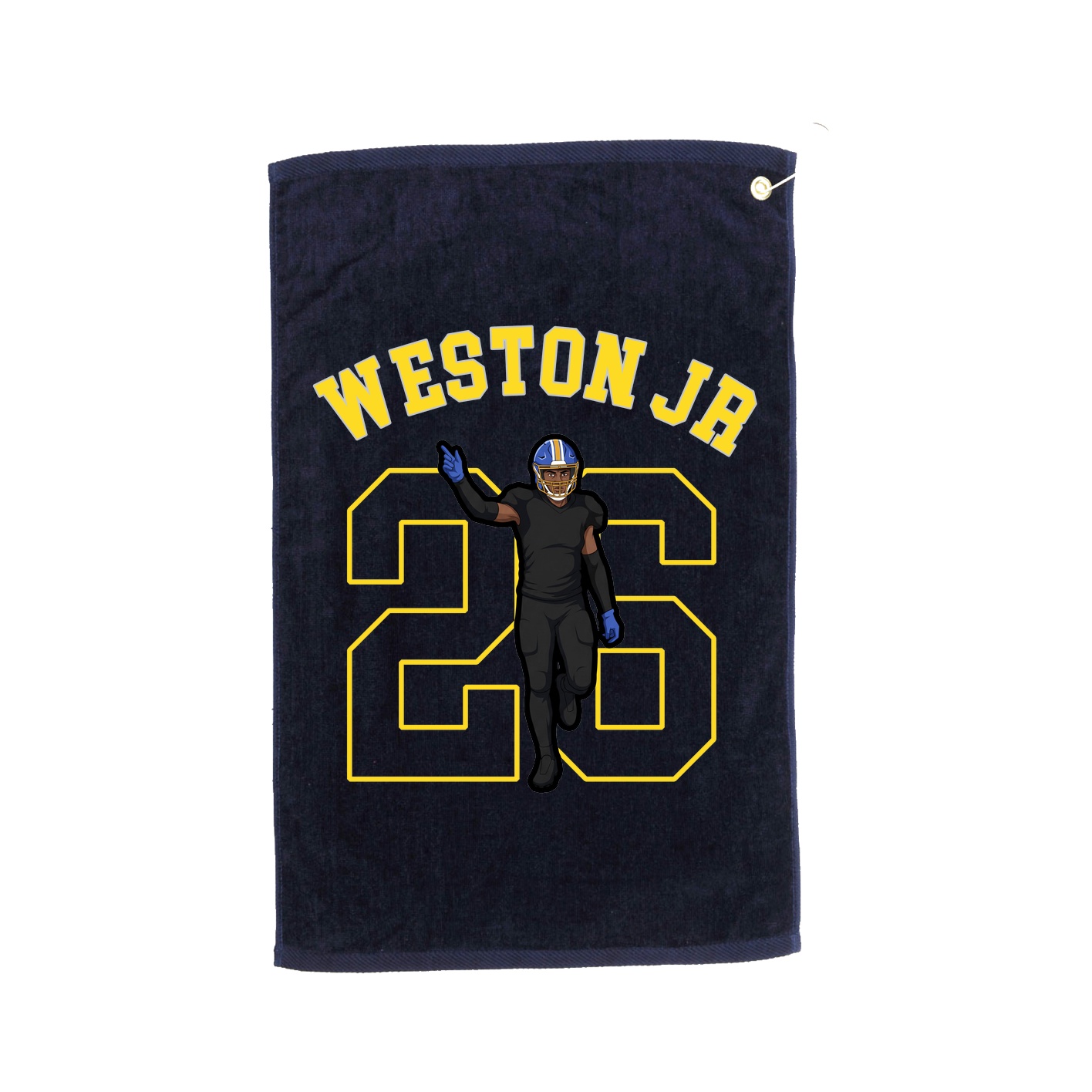 Golf Towel — Shirsey Arch in Navy