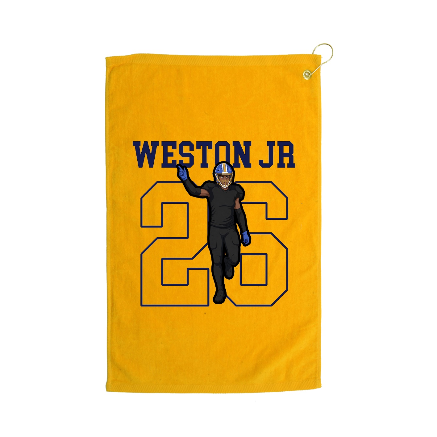Golf Towel — Shirsey in Gold