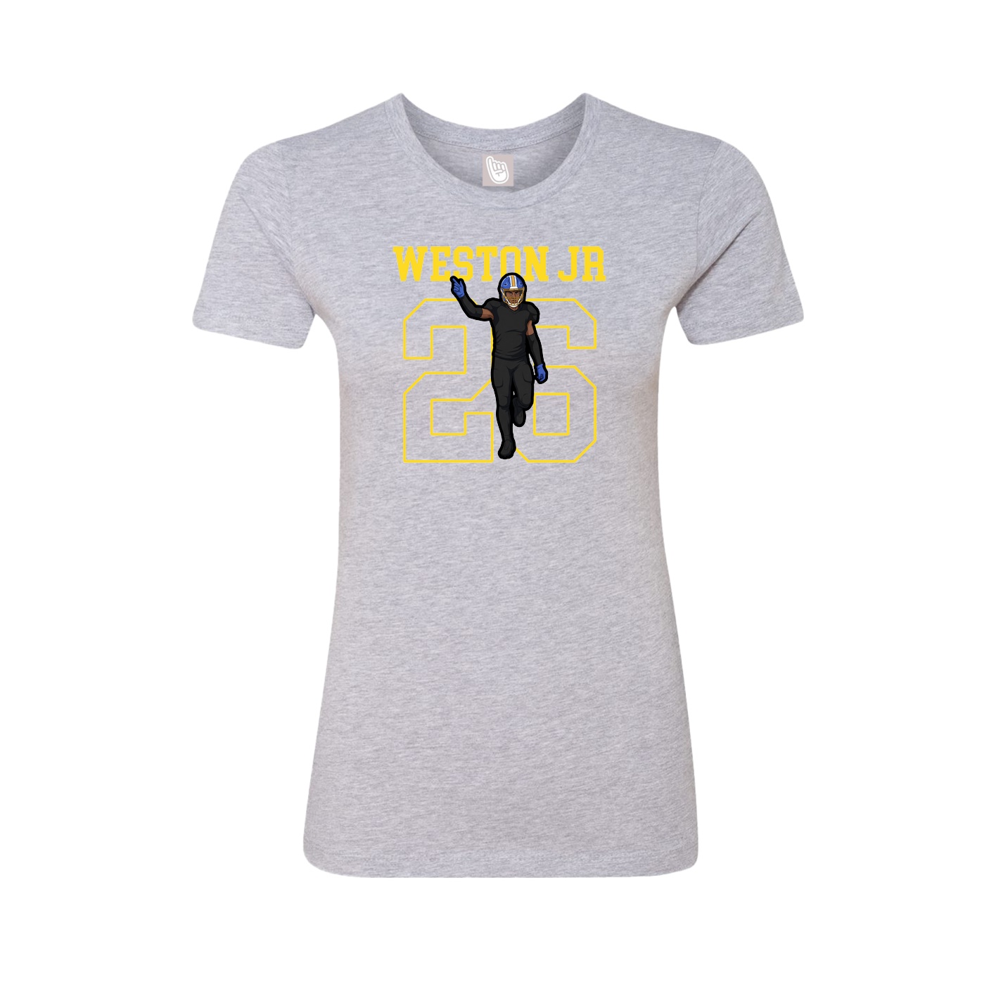Fitted Women's Tee — Shirsey in Grey