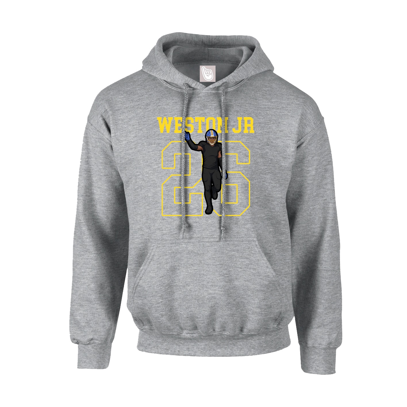 Hoodie — Shirsey in Grey