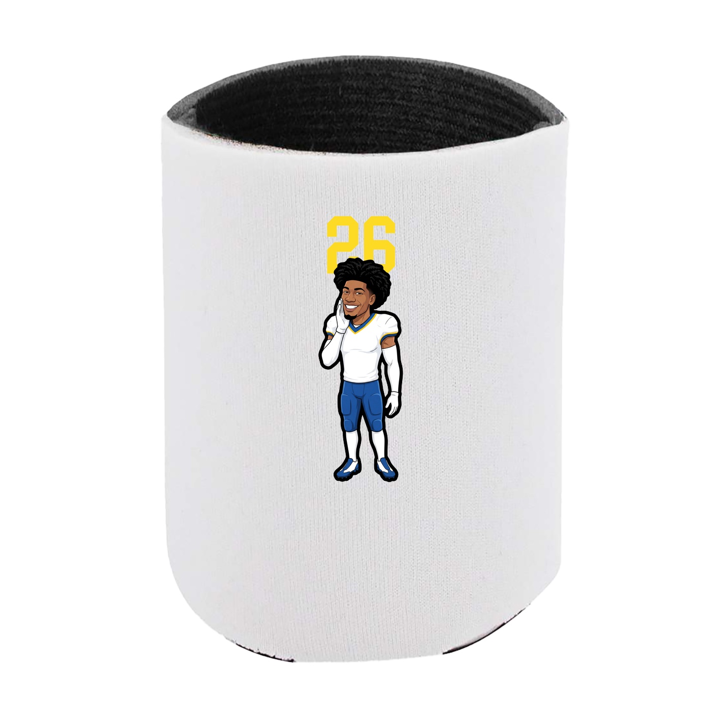 Can Holder — Number Top in White
