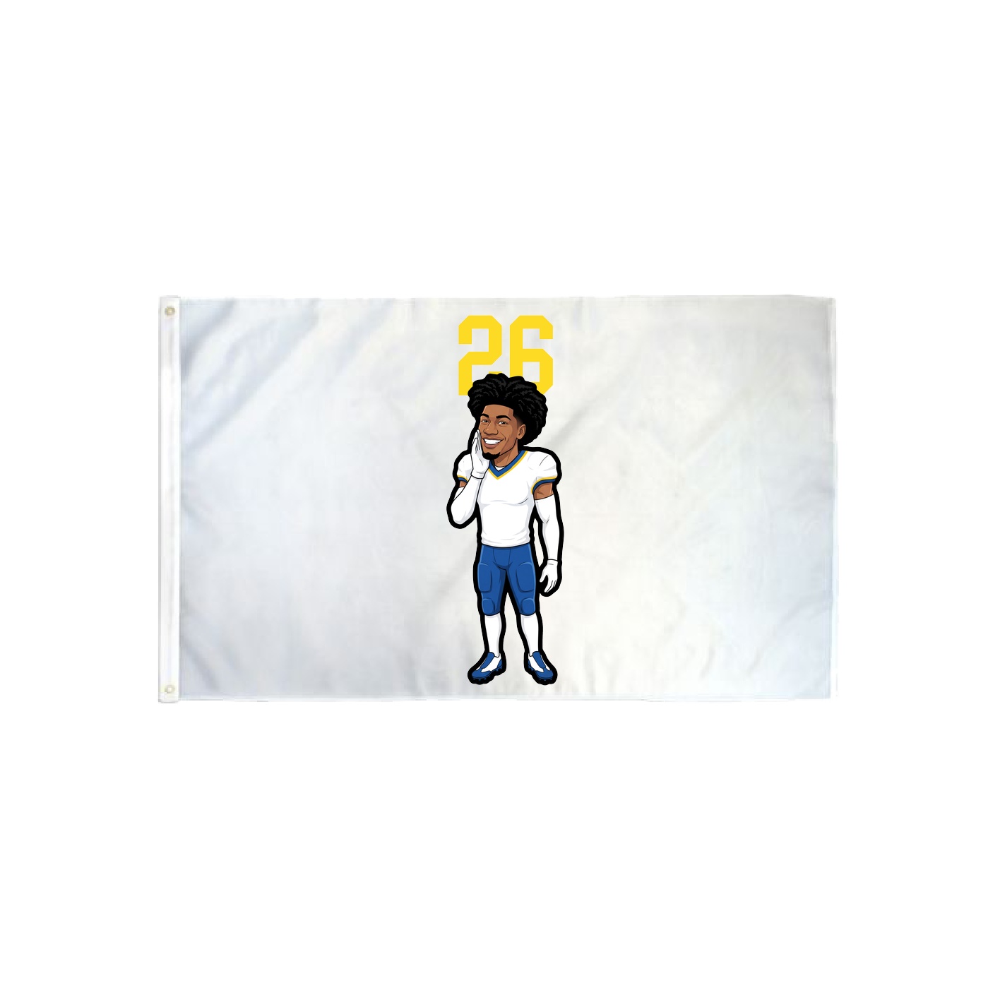 3x5 Flag — Number Top in Classic