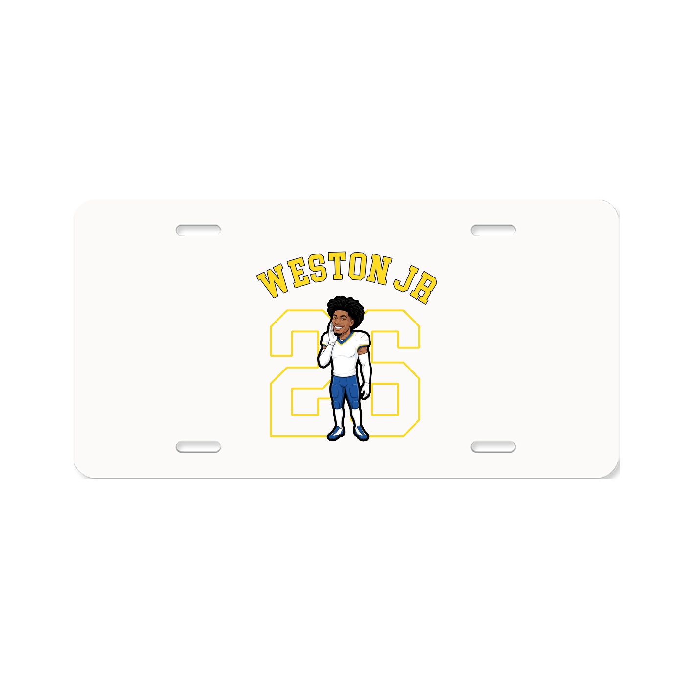 License Plate — Shirsey Arch in Classic