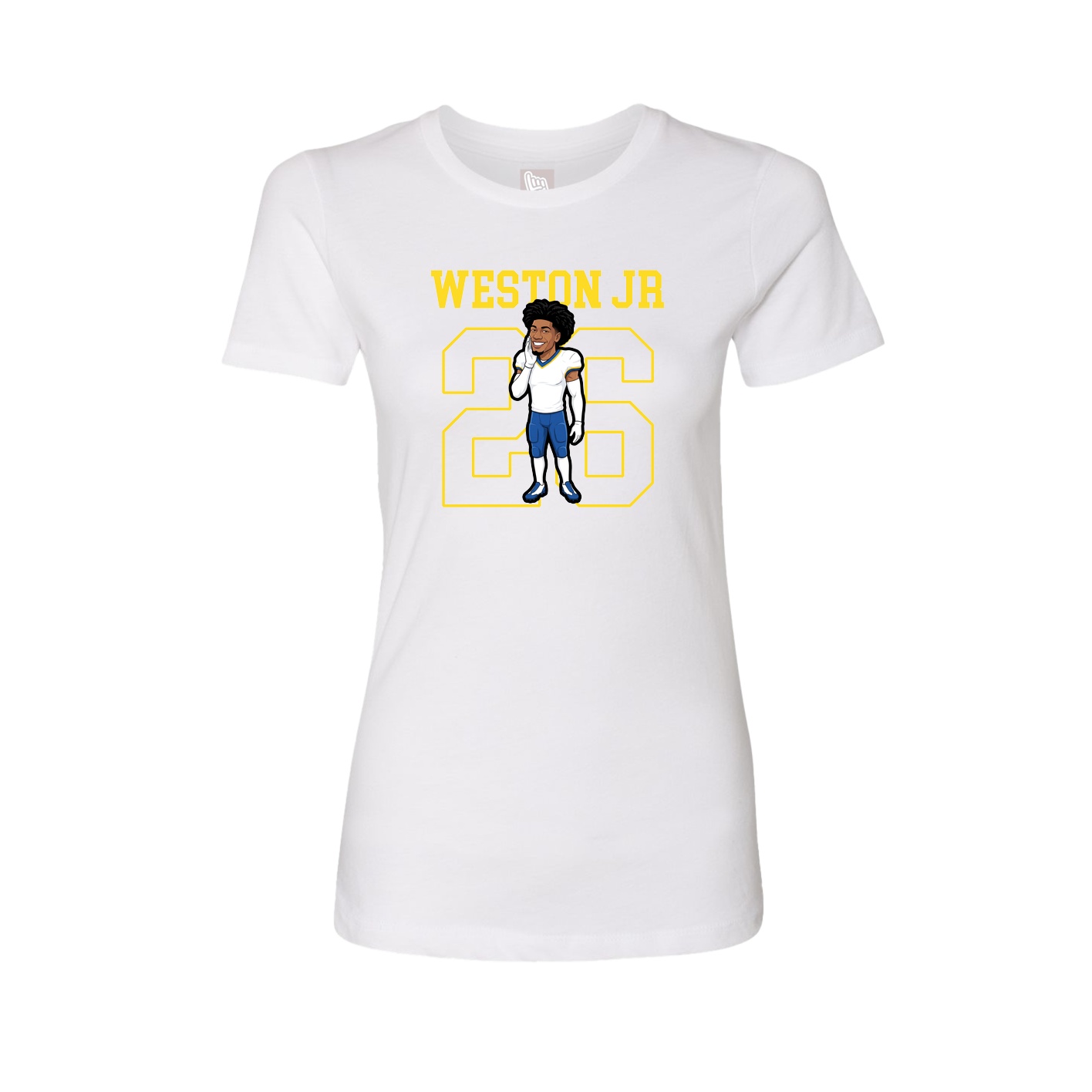 Fitted Women's Tee — Shirsey in White