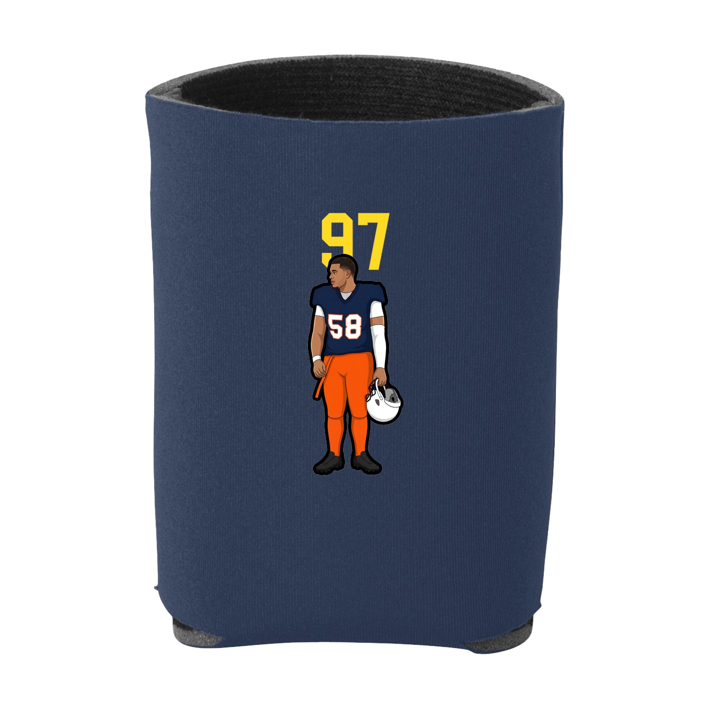 Can Holder — Number Top in Navy