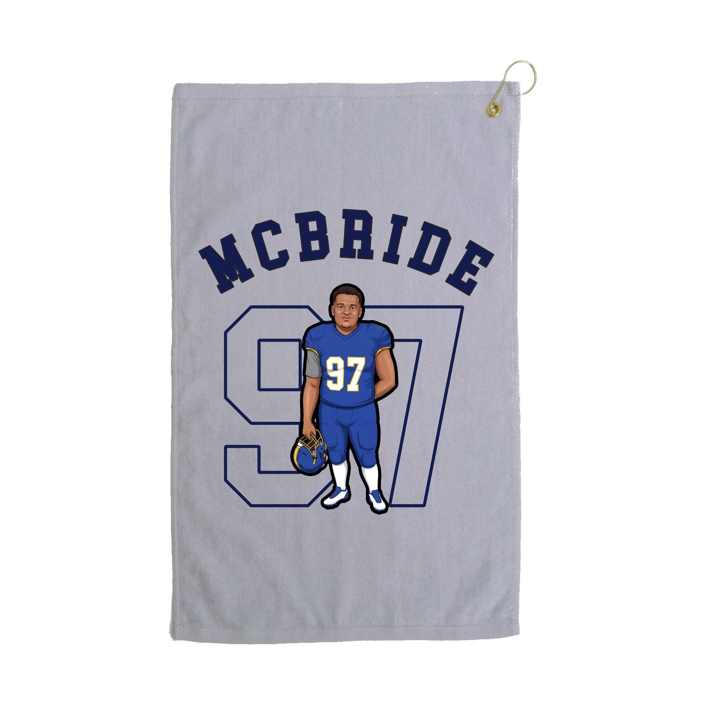Golf Towel — Shirsey Arch in Grey
