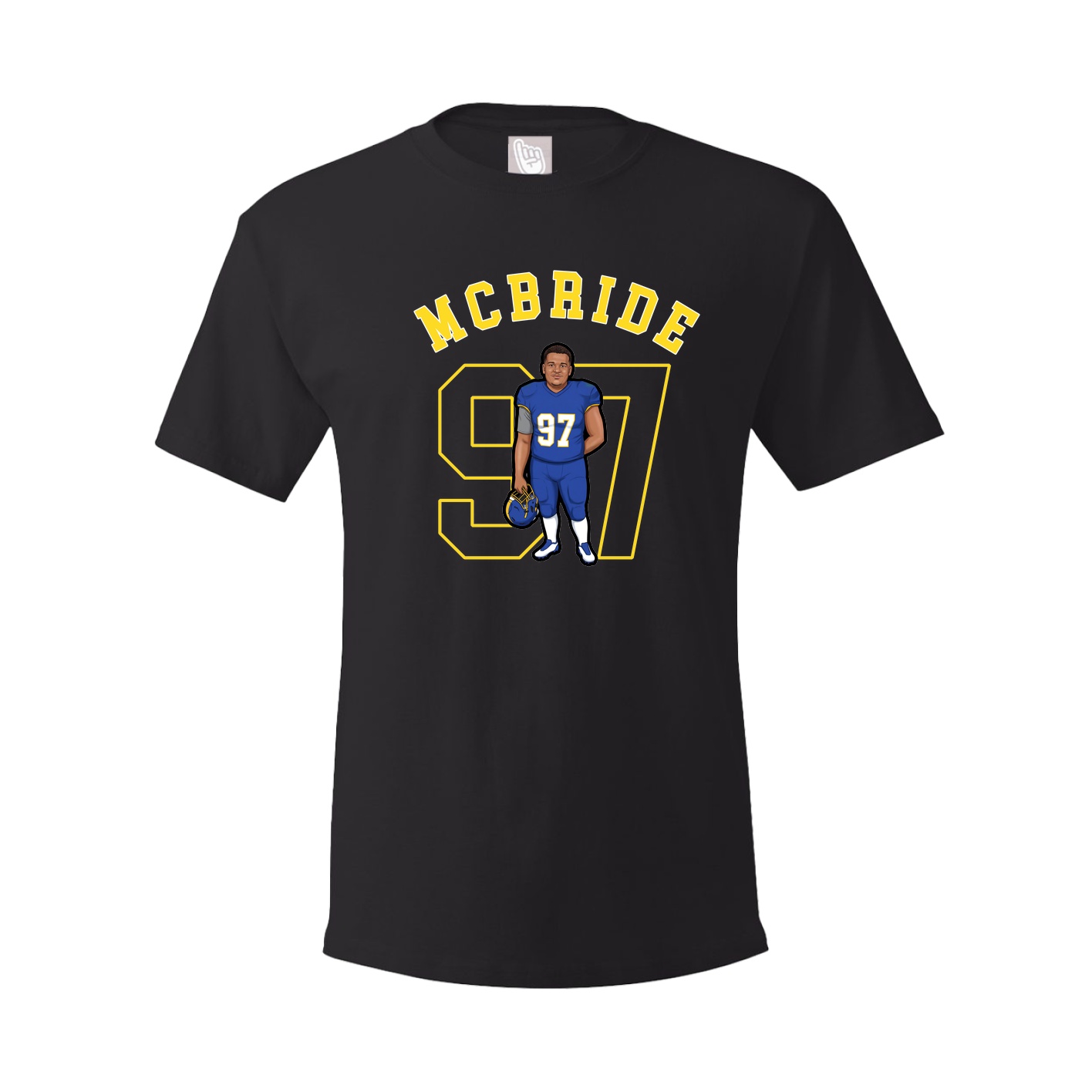 Youth Tee — Shirsey Arch in Black