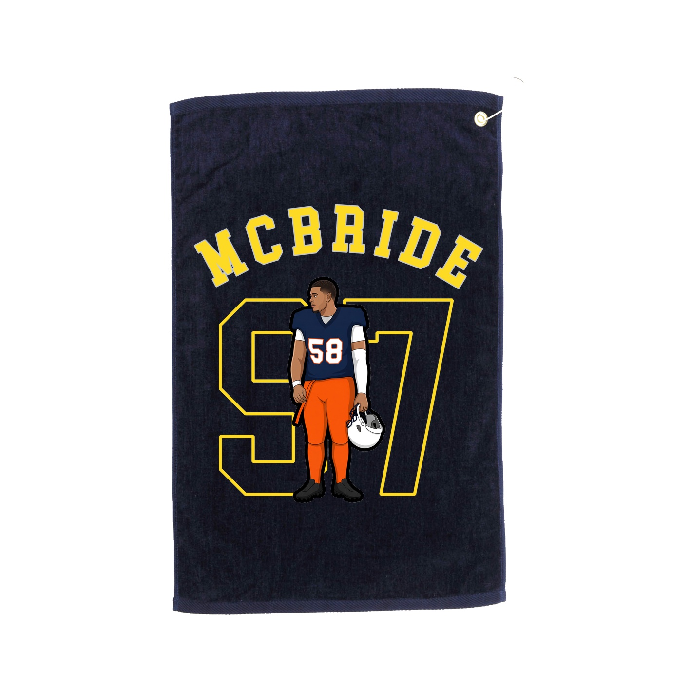 Golf Towel — Shirsey Arch in Navy