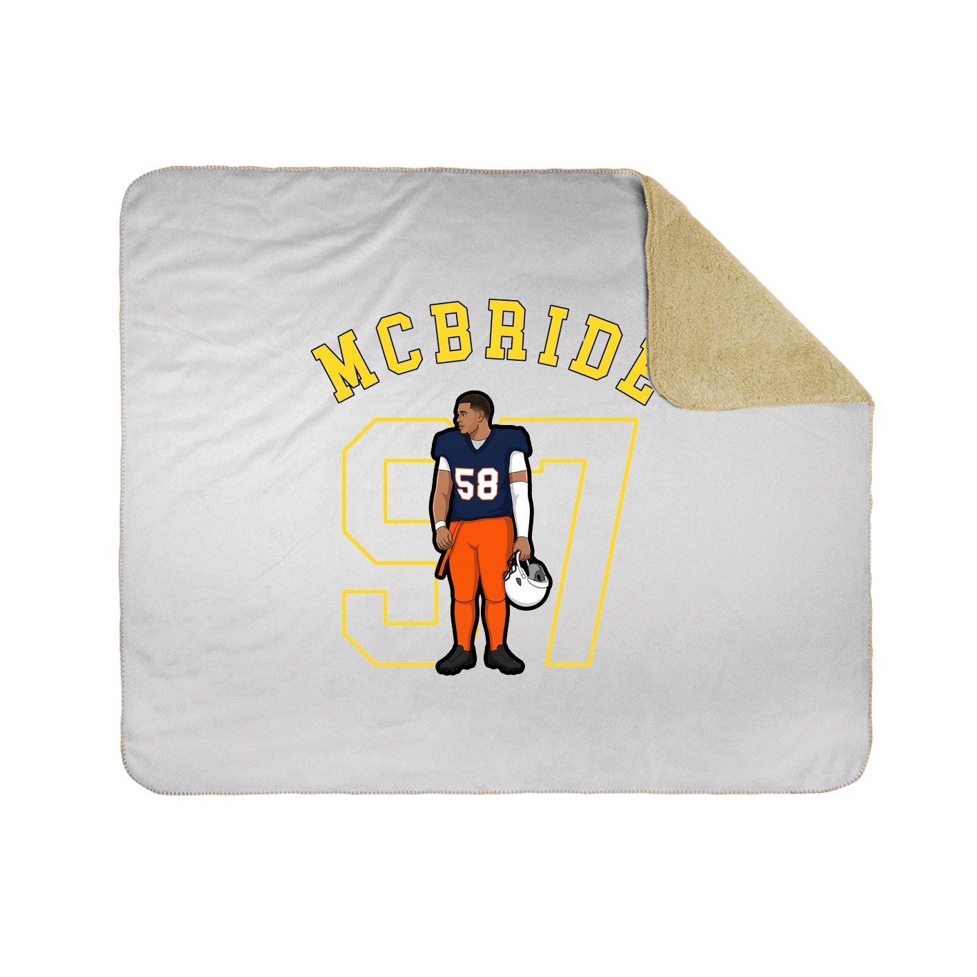 Throw Blanket — Shirsey Arch in White