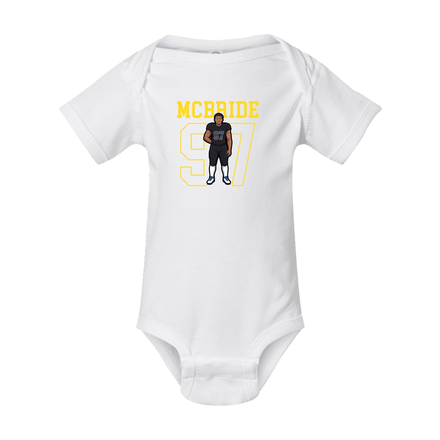 Baby Onesie — Shirsey in White