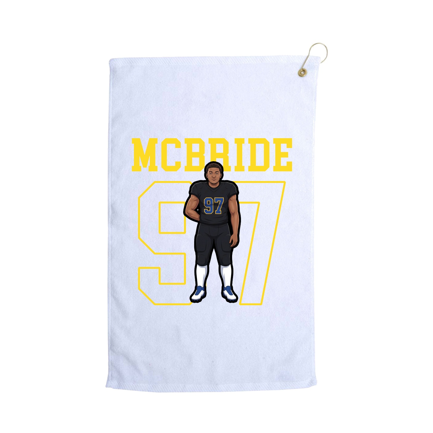 Golf Towel — Shirsey in White