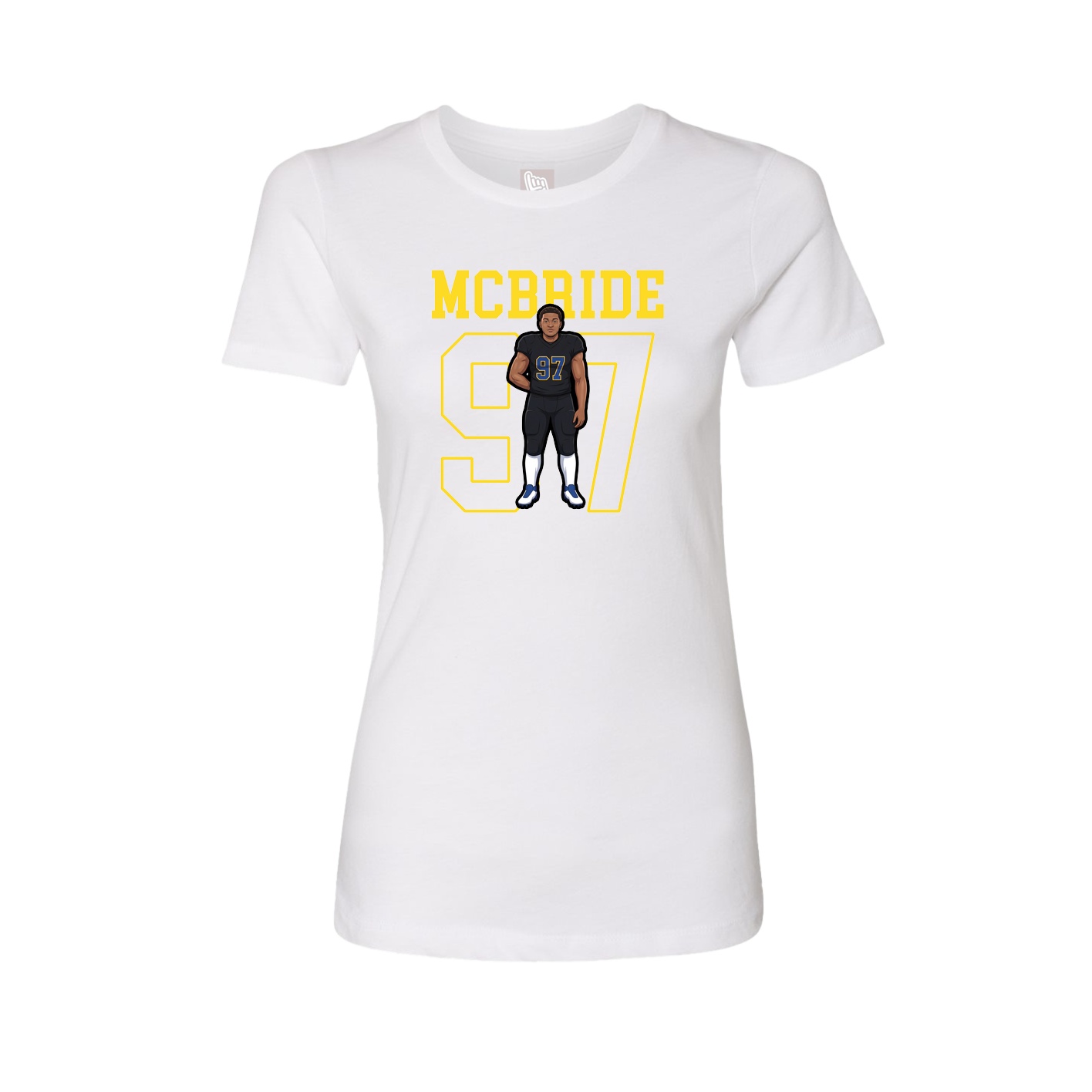 Fitted Women's Tee — Shirsey in White