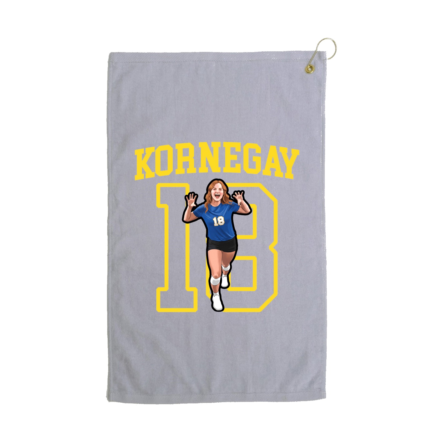 Golf Towel — Shirsey in Grey