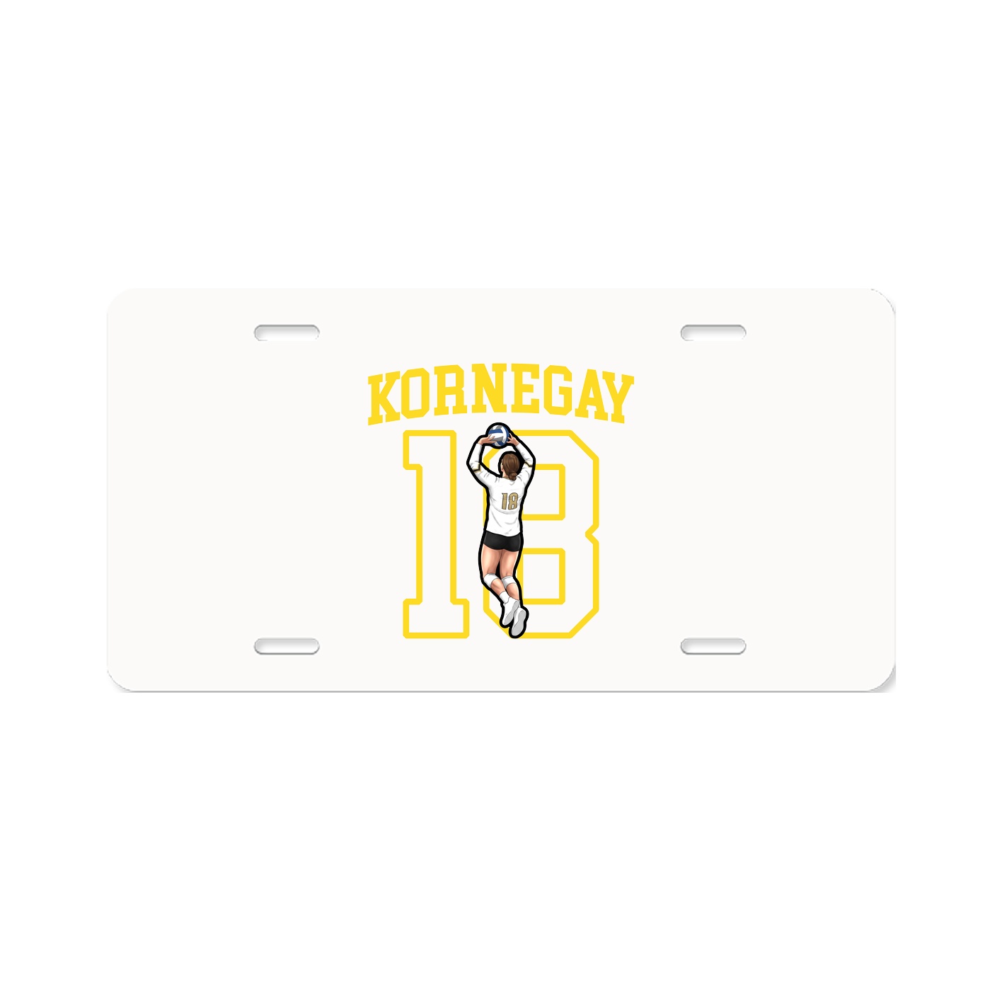 License Plate — Shirsey in Classic