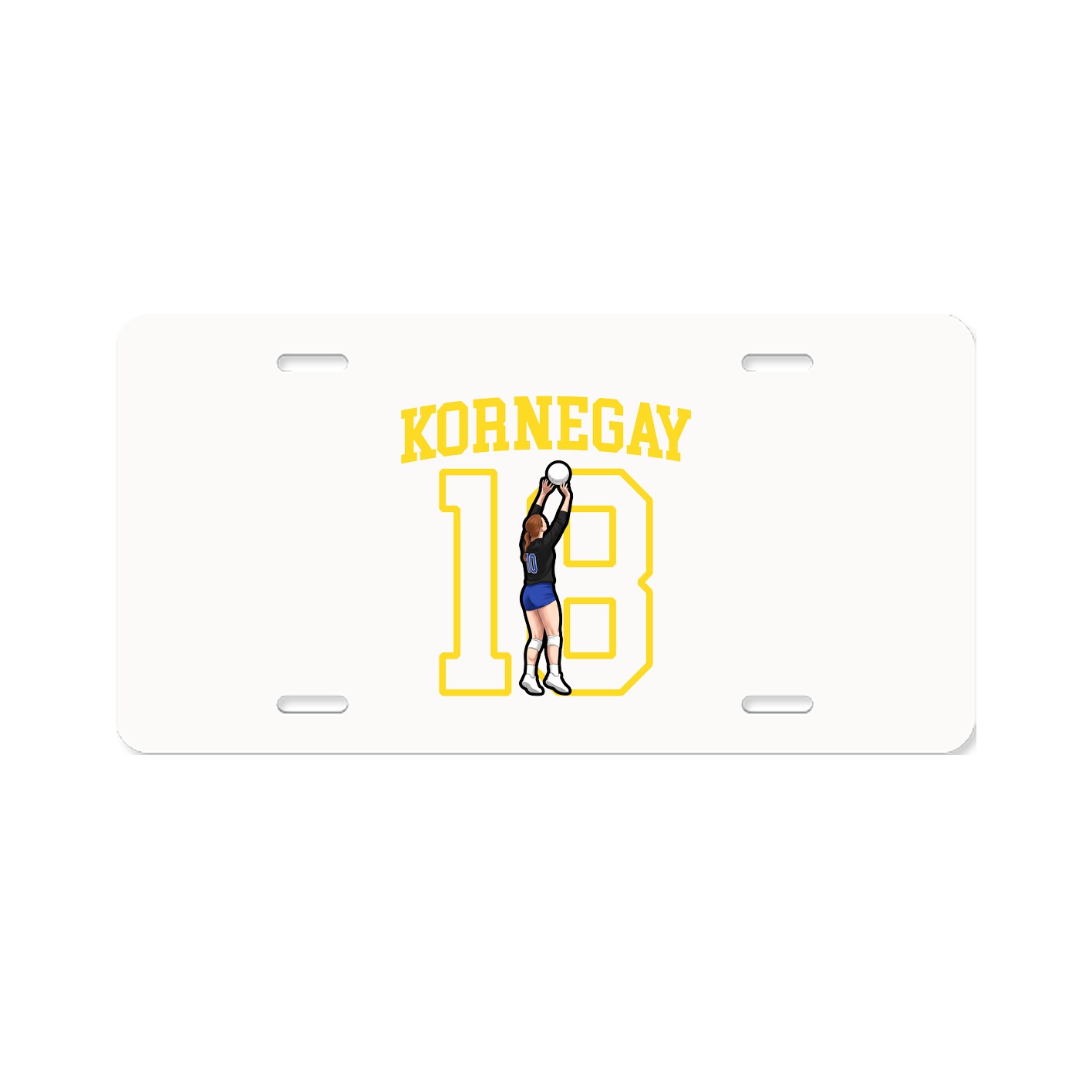 License Plate — Shirsey in Classic