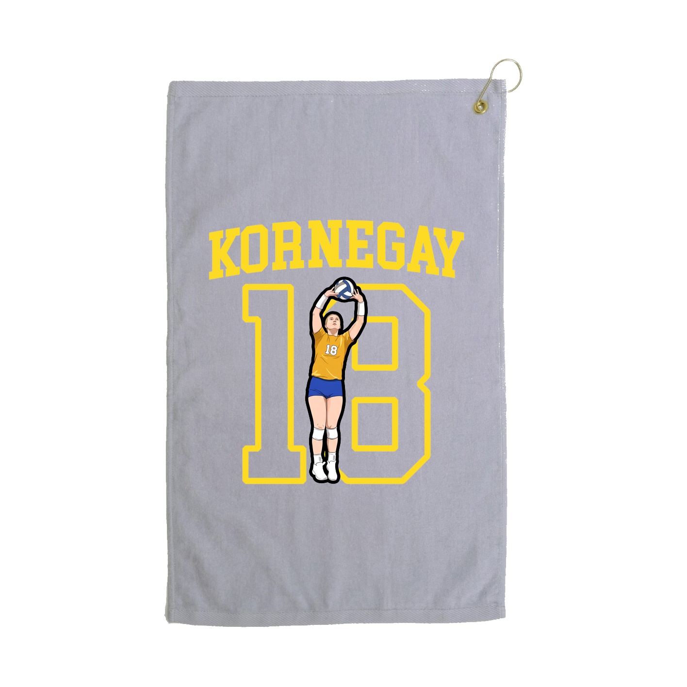 Golf Towel — Shirsey in Grey