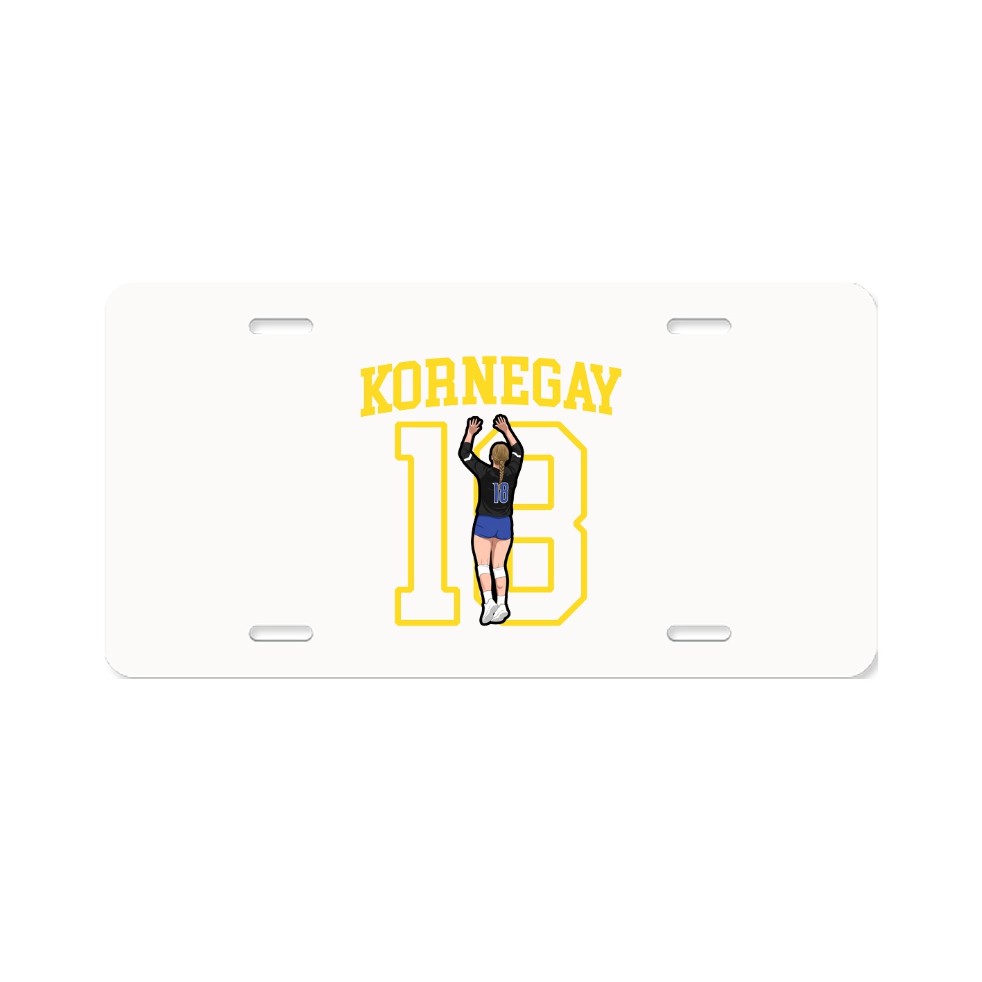 License Plate — Shirsey in Classic