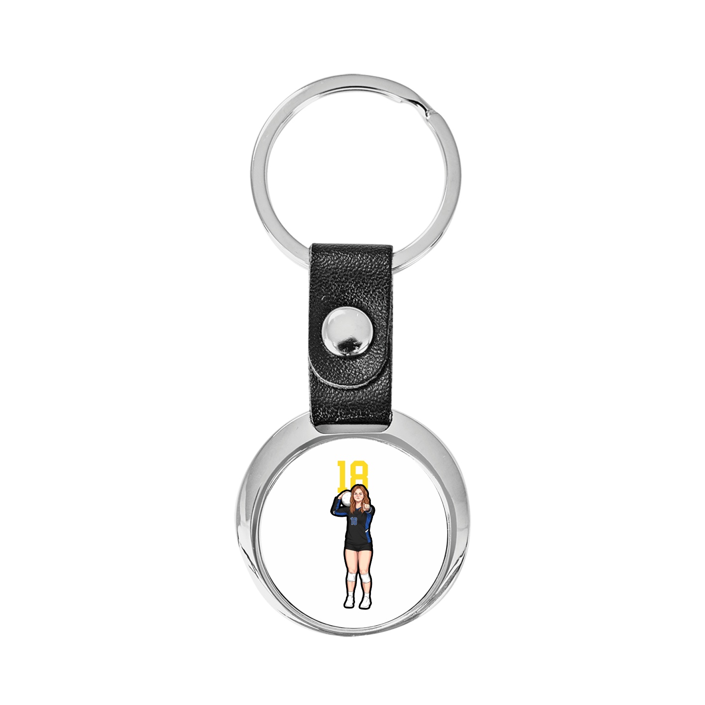 Key Chain — Number Top in Classic
