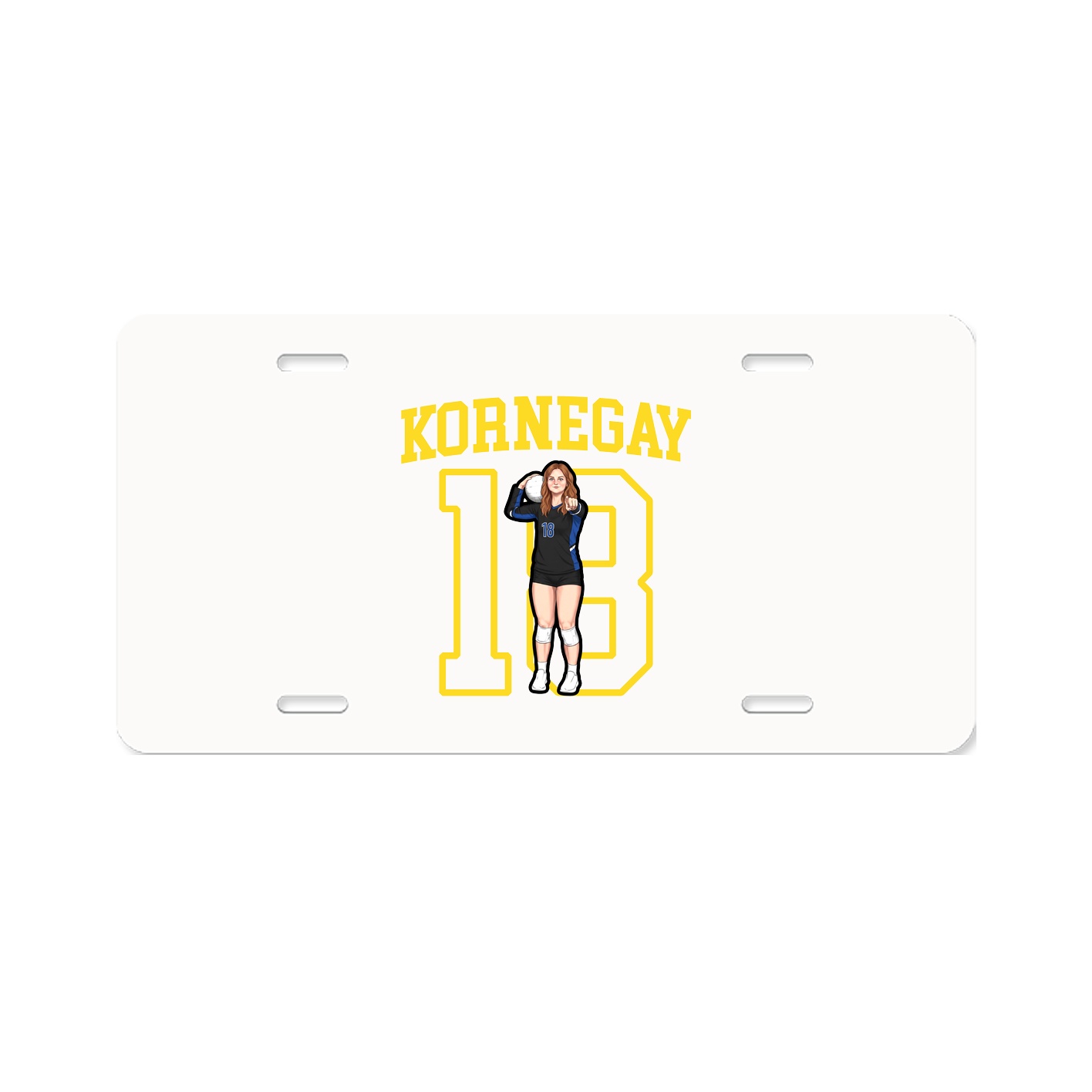 License Plate — Shirsey in Classic