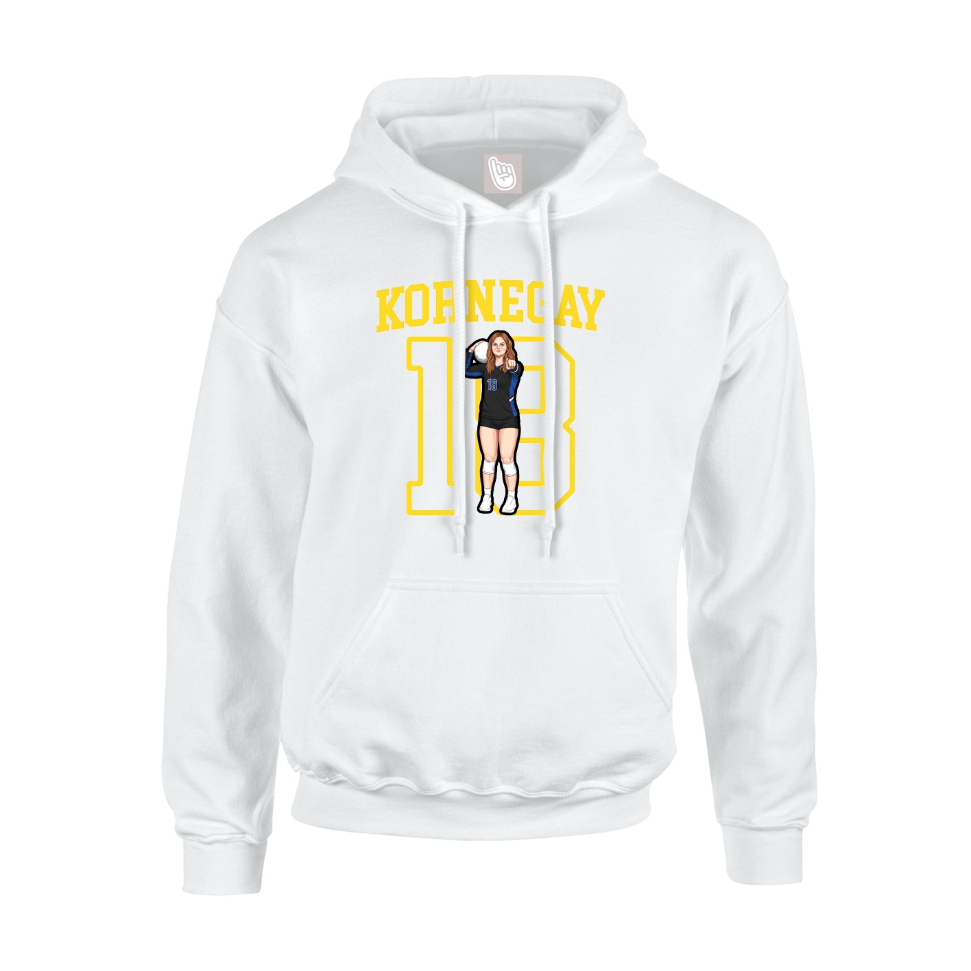Youth Hoodie — Shirsey in White
