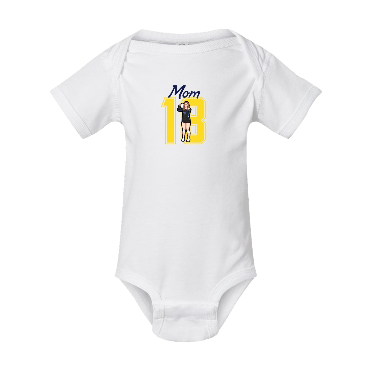 Baby Onesie — Mothers Day Shirsey in White