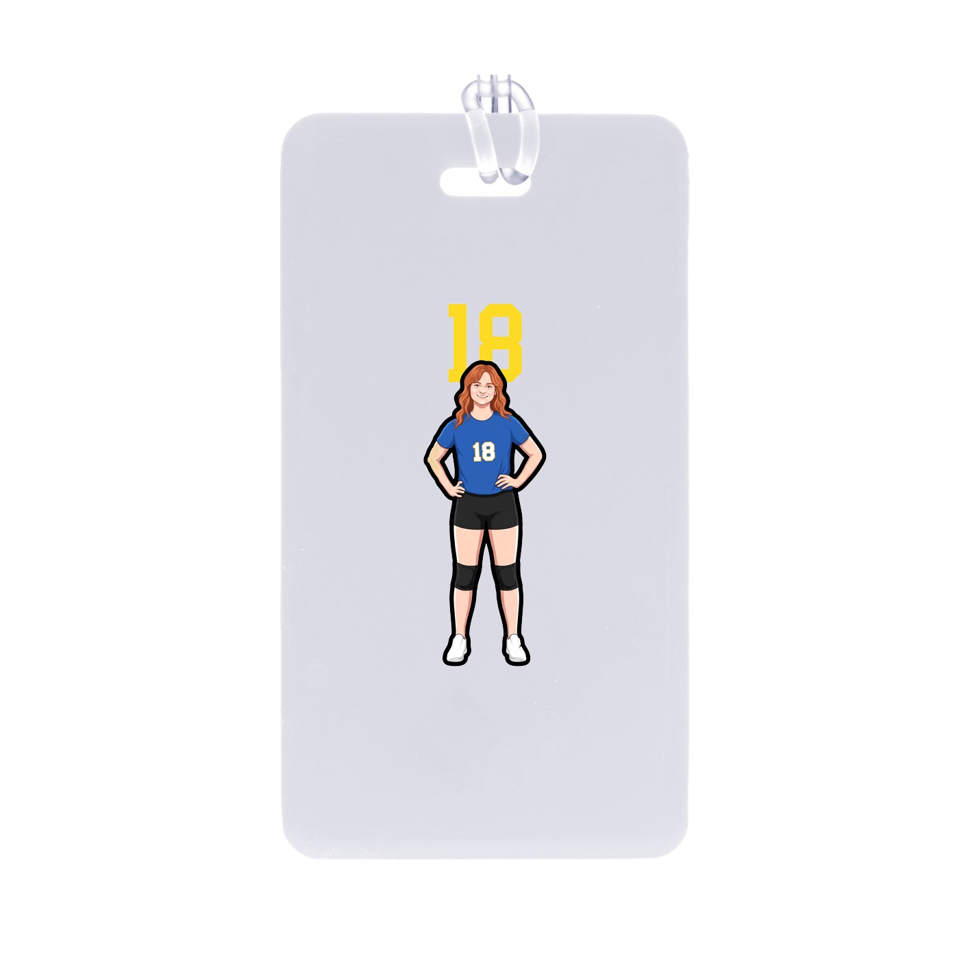 Bag Tag — Number Top in Classic