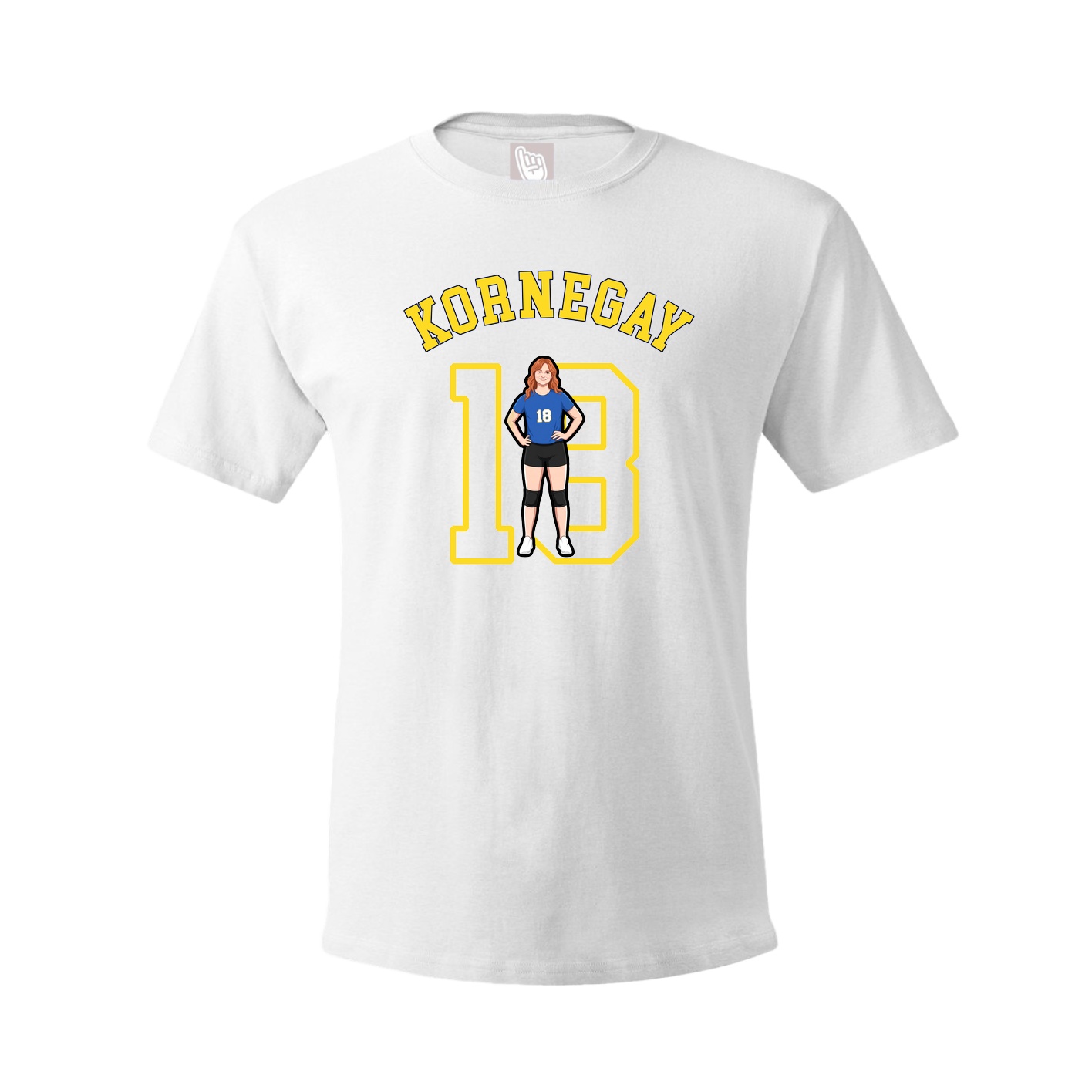 Tee — Shirsey Arch in White